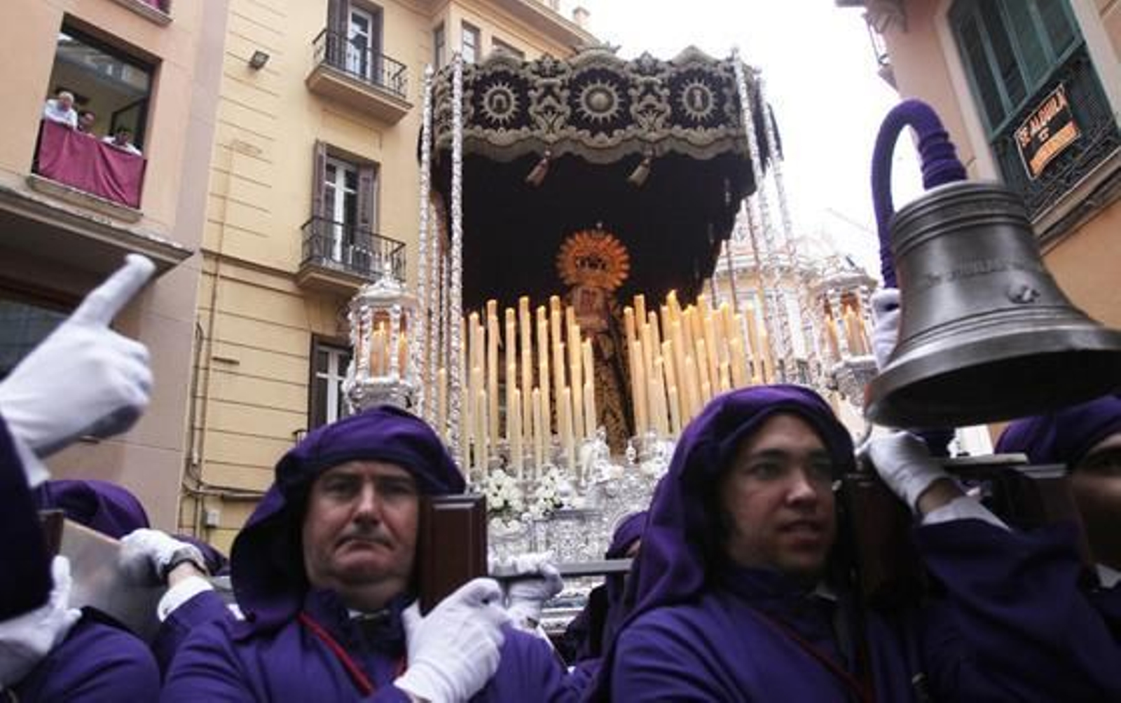 Las imágenes del Lunes Santo en Málaga