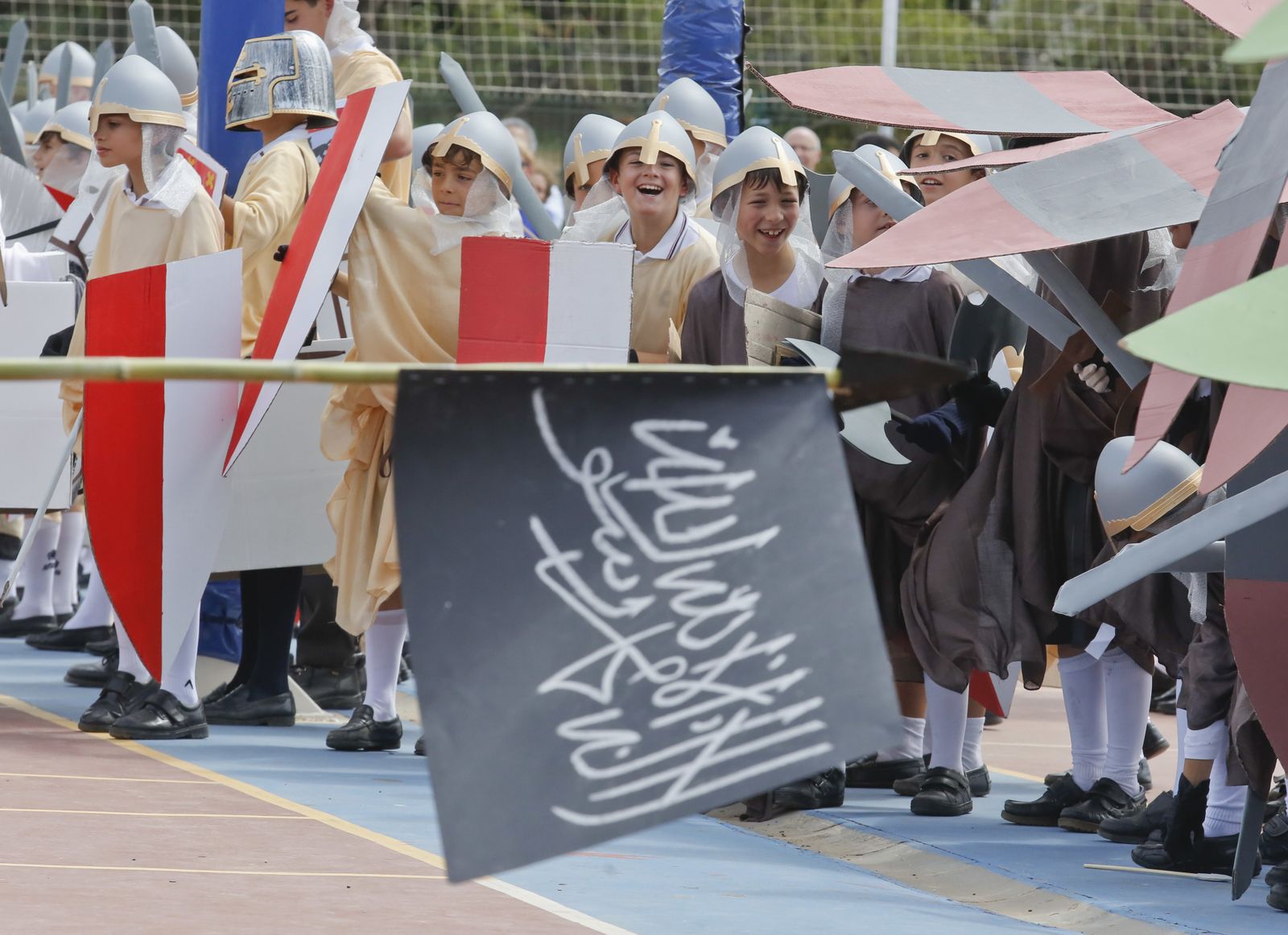 La Batalla de las Navas de Tolosa escenificada por los alumnos de El Romeral