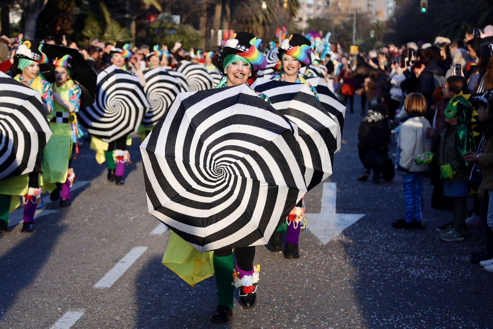 El Gran Desfile del Carnaval de Málaga, en imágenes