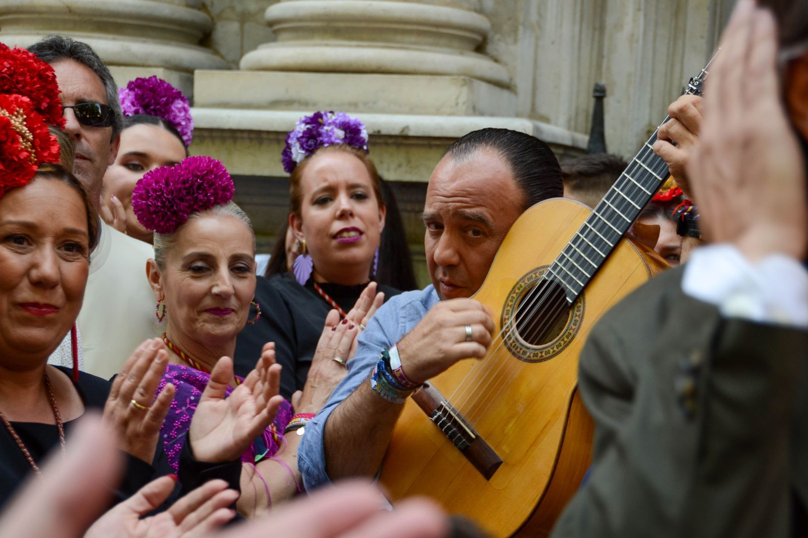 La salida de la Hermandad del Rocío de Granada, en imágenes
