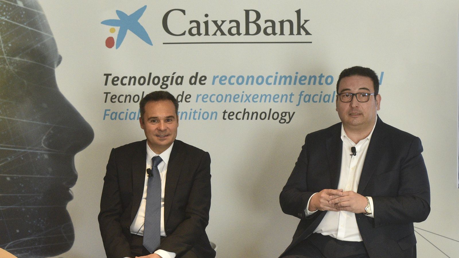 Jordi Nicolau y Benjamí Puigdevall, durante la presentación de la tecnología