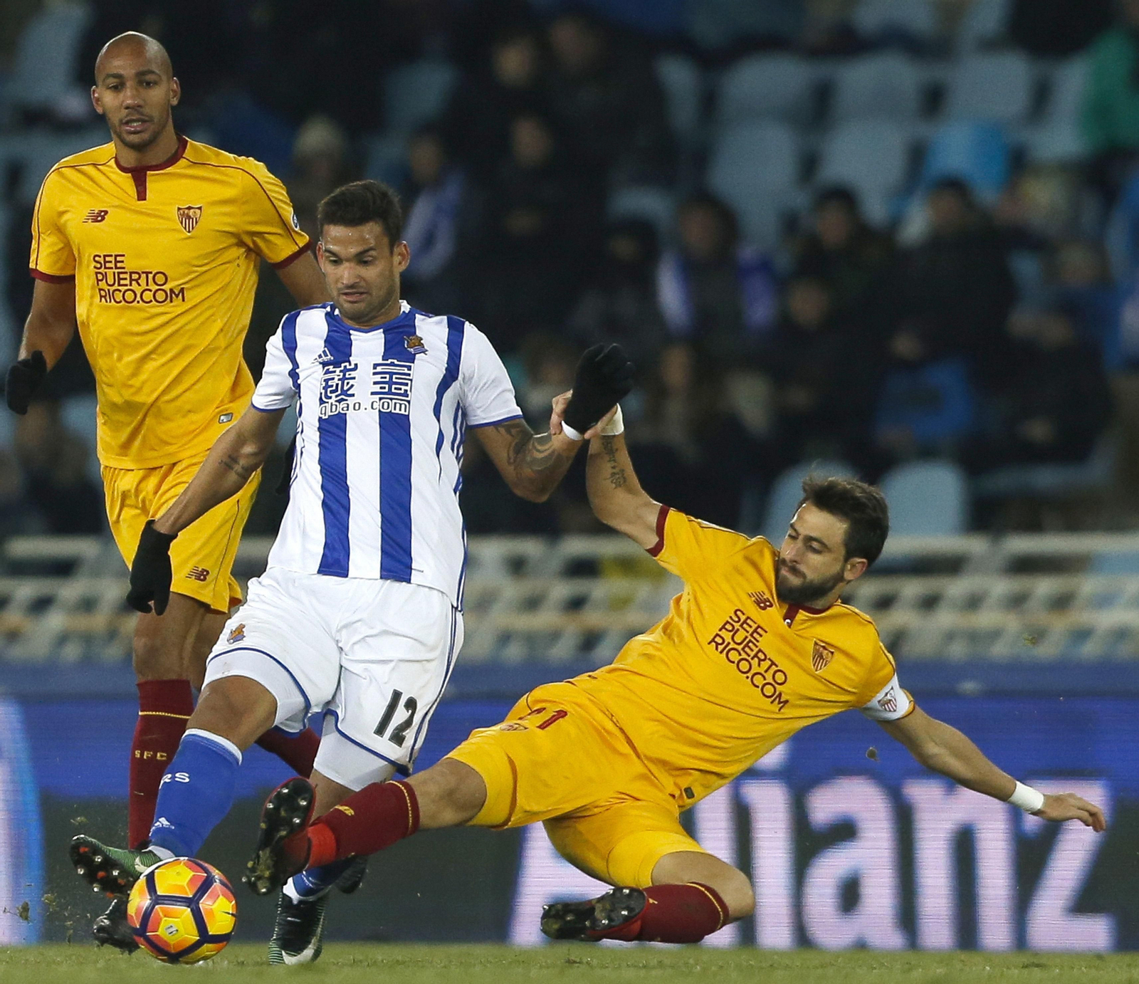 Real Sociedad-Sevilla, en imágenes