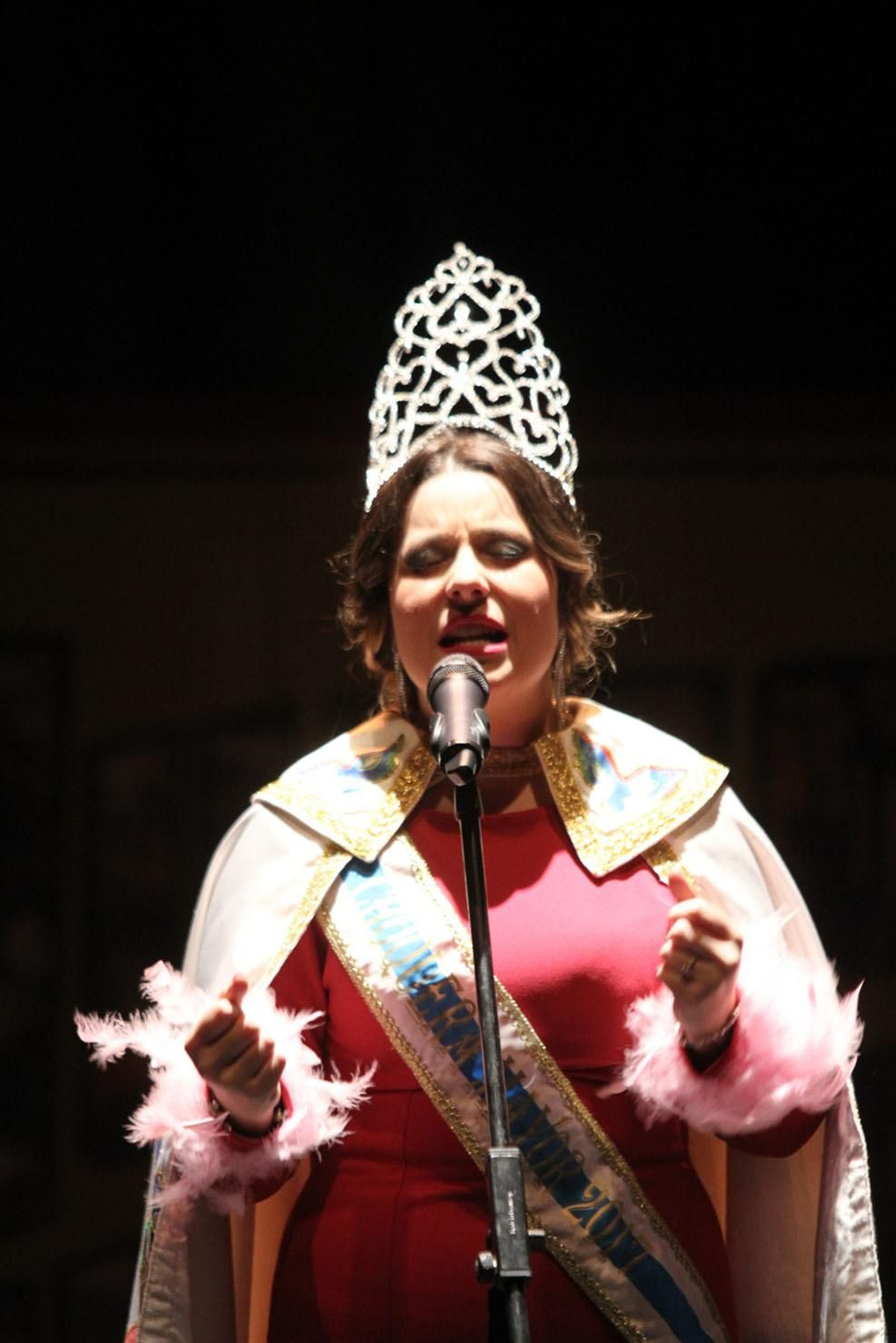 Gala de la coronación de  la choquera mayor e infantil del Carnaval Colombino 2018