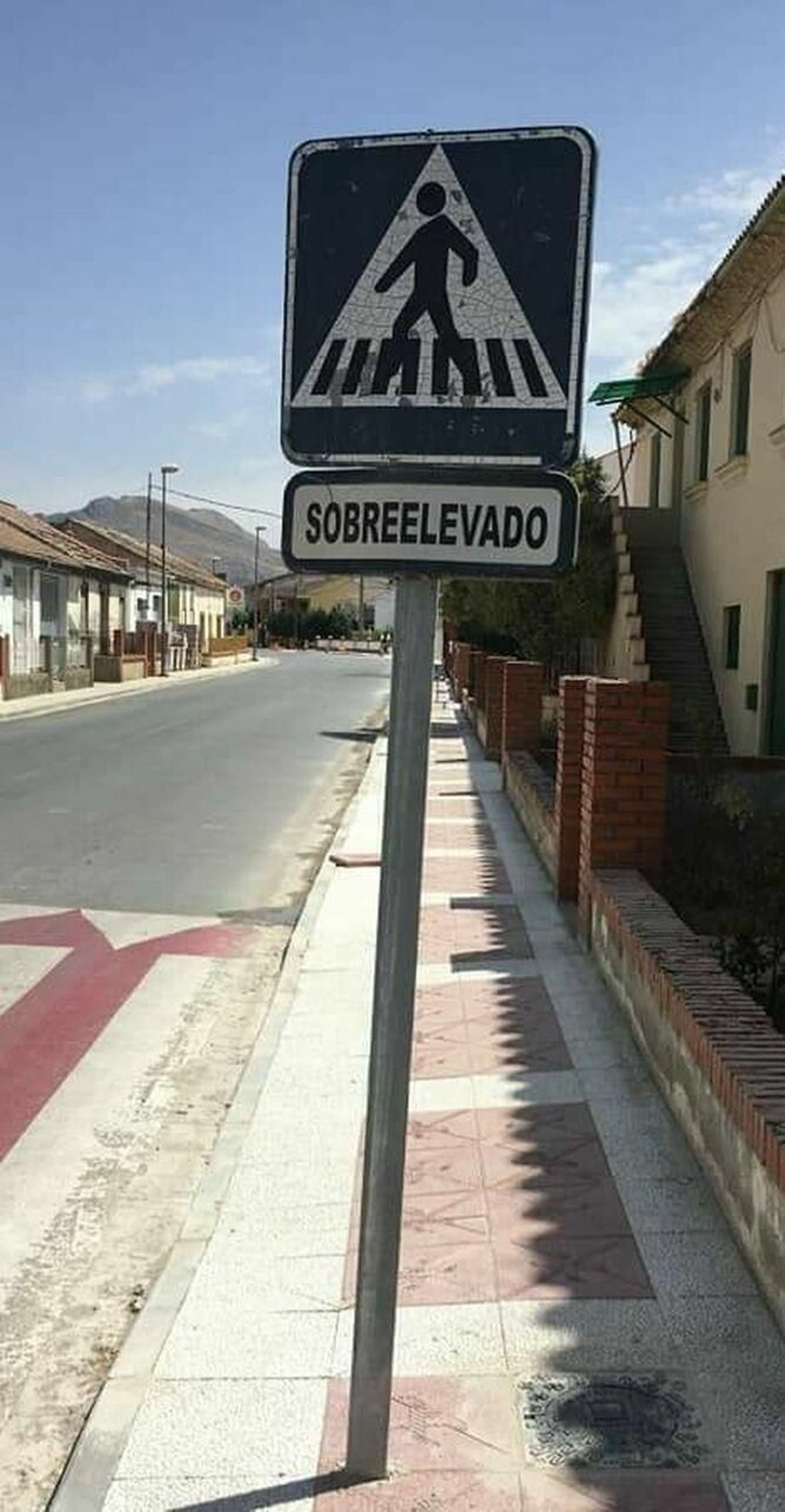 Una de las señales. Una de las señales.