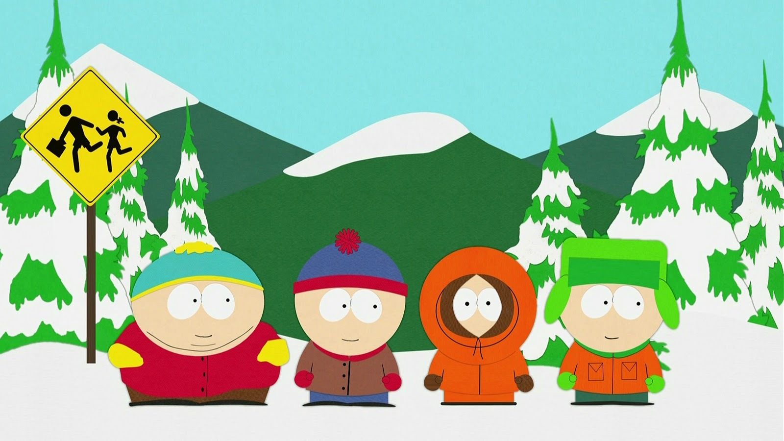 Los personajes principales de 'South Park'