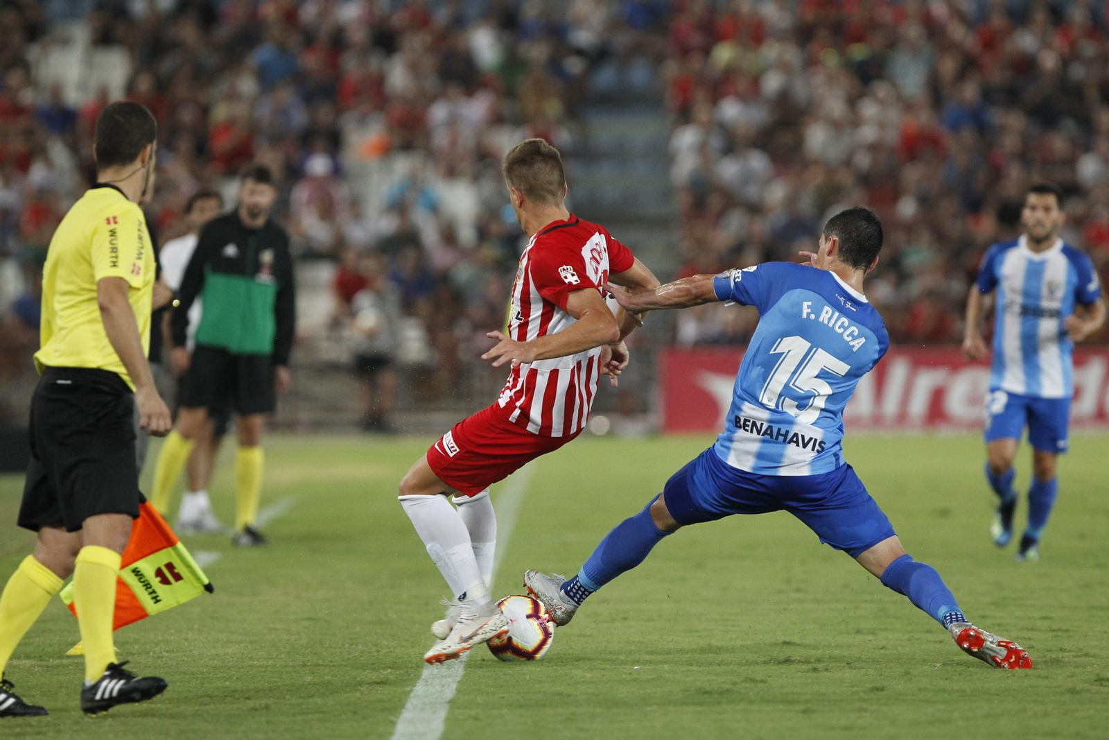 Las imágenes del Almería-Málaga