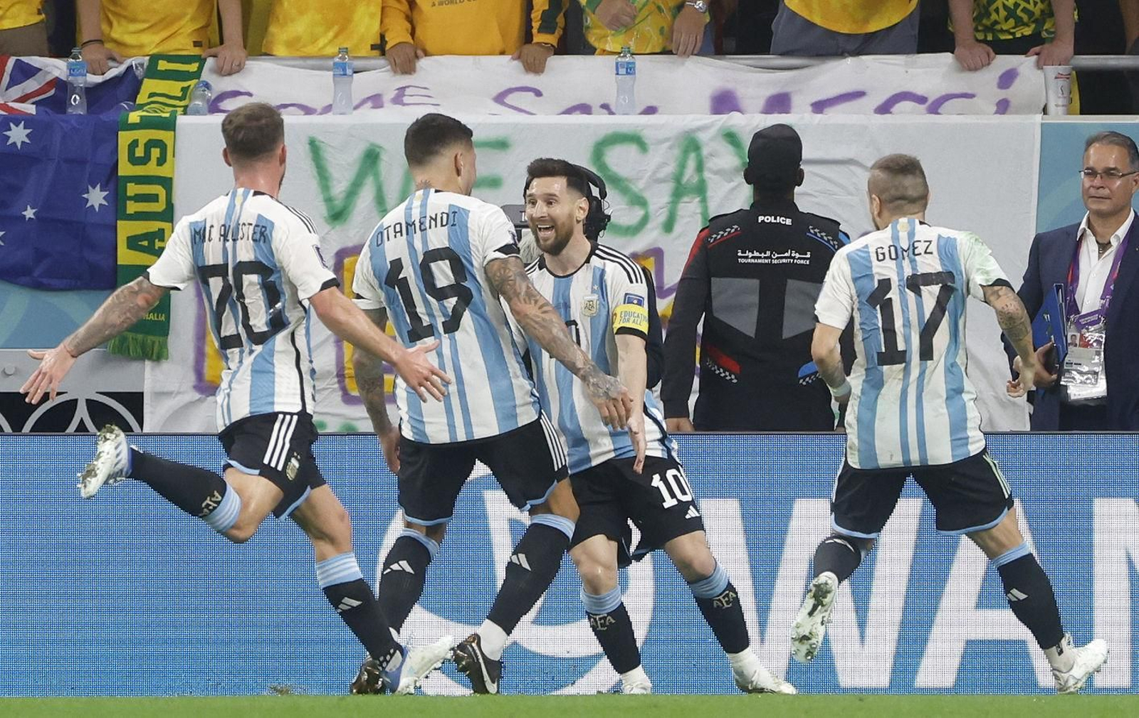 Las fotos del Argentina - Australia