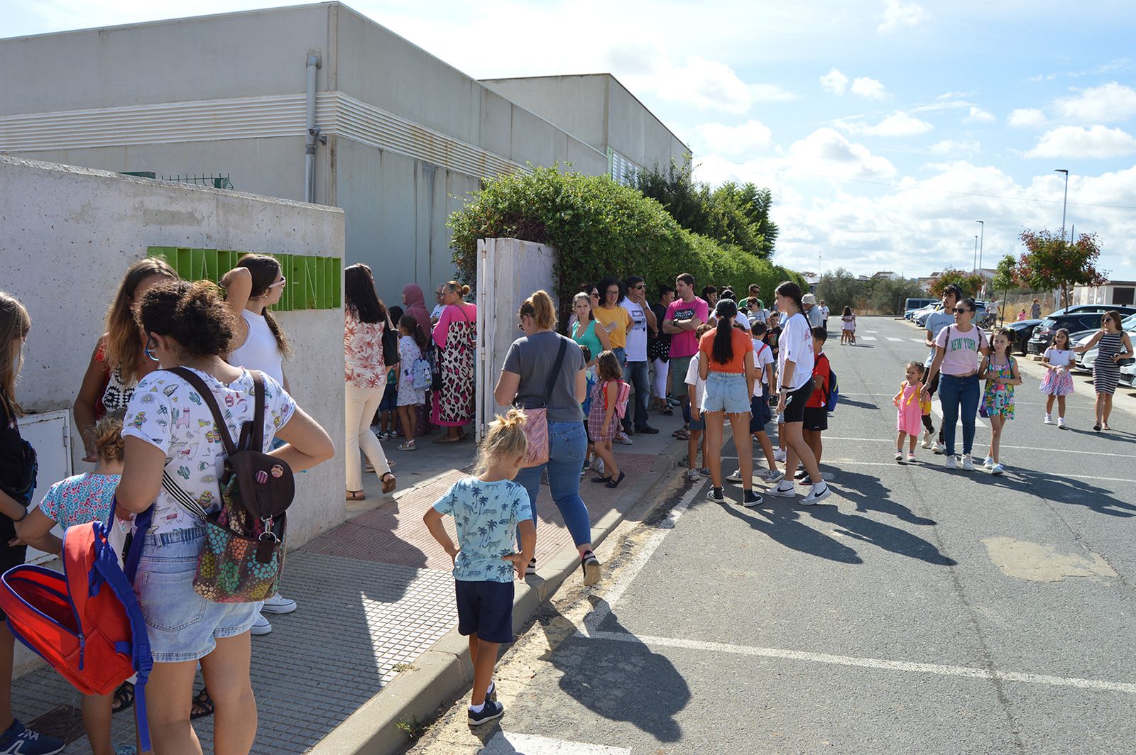 Así ha sido la vuelta al cole en San Juan del Puerto