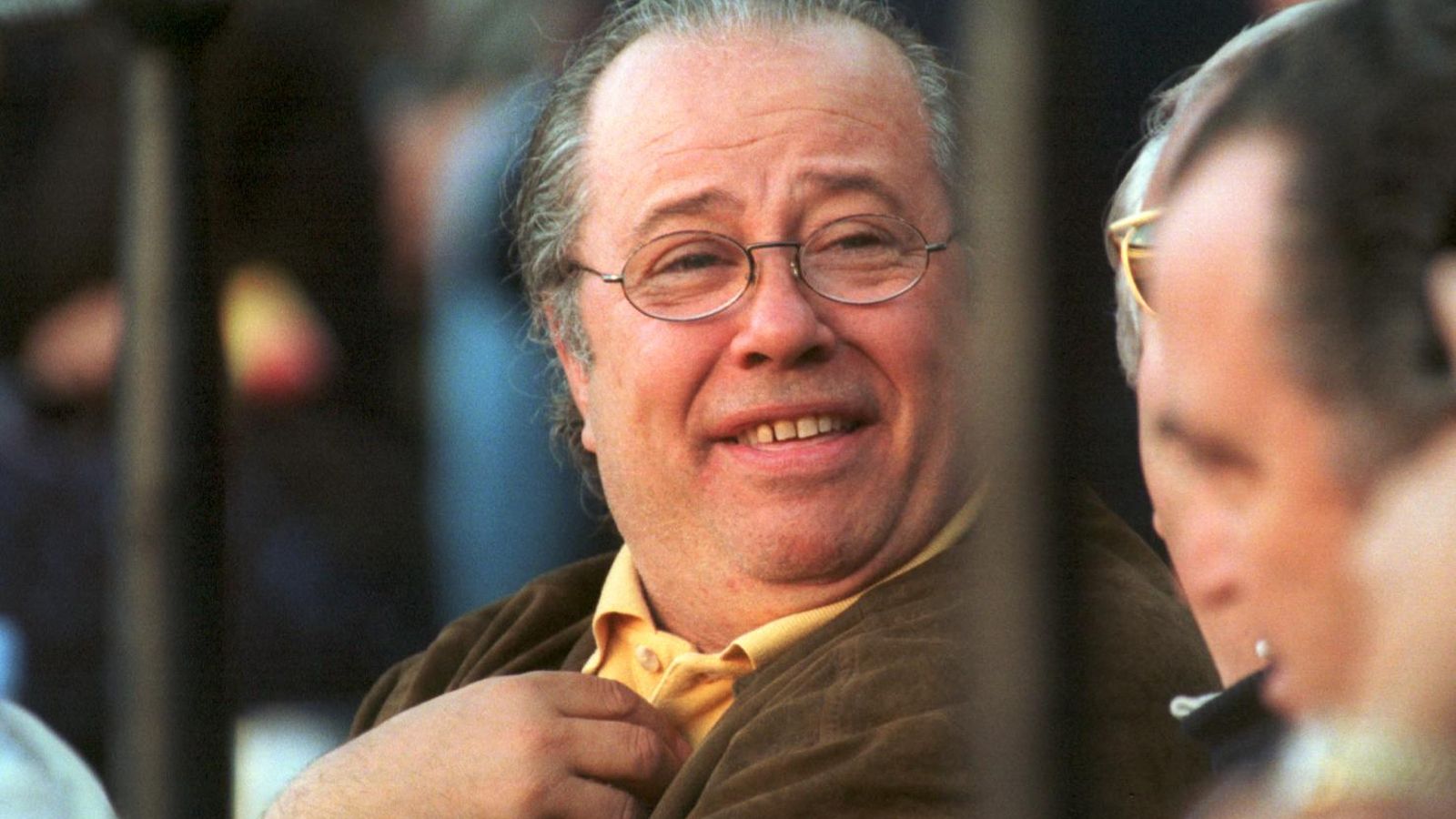 Arévalo en la plaza de la Maestranza en el año 2000