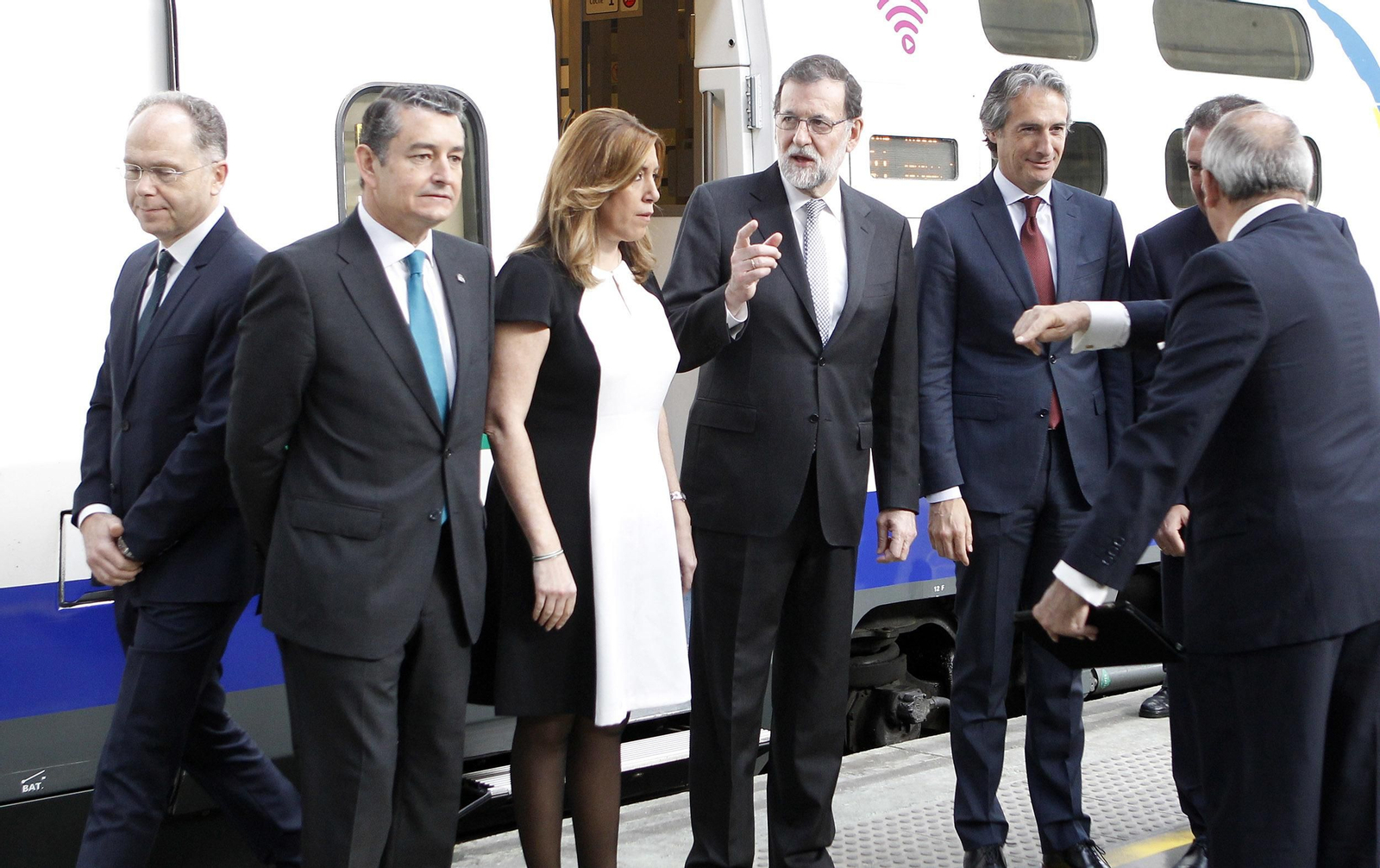 Las imágenes de la conmemoración de los 25 años del AVE