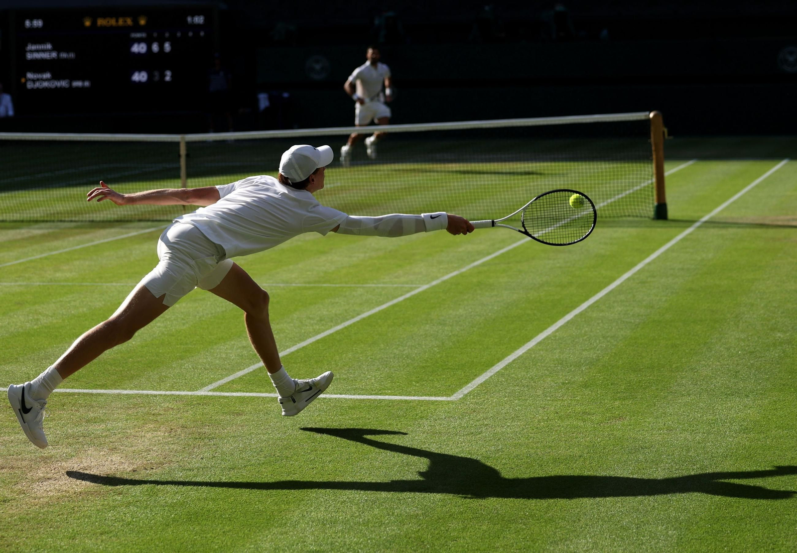 Las mejores imágenes del Sinner - Djokovic Las mejores imágenes del Sinner - Djokovic