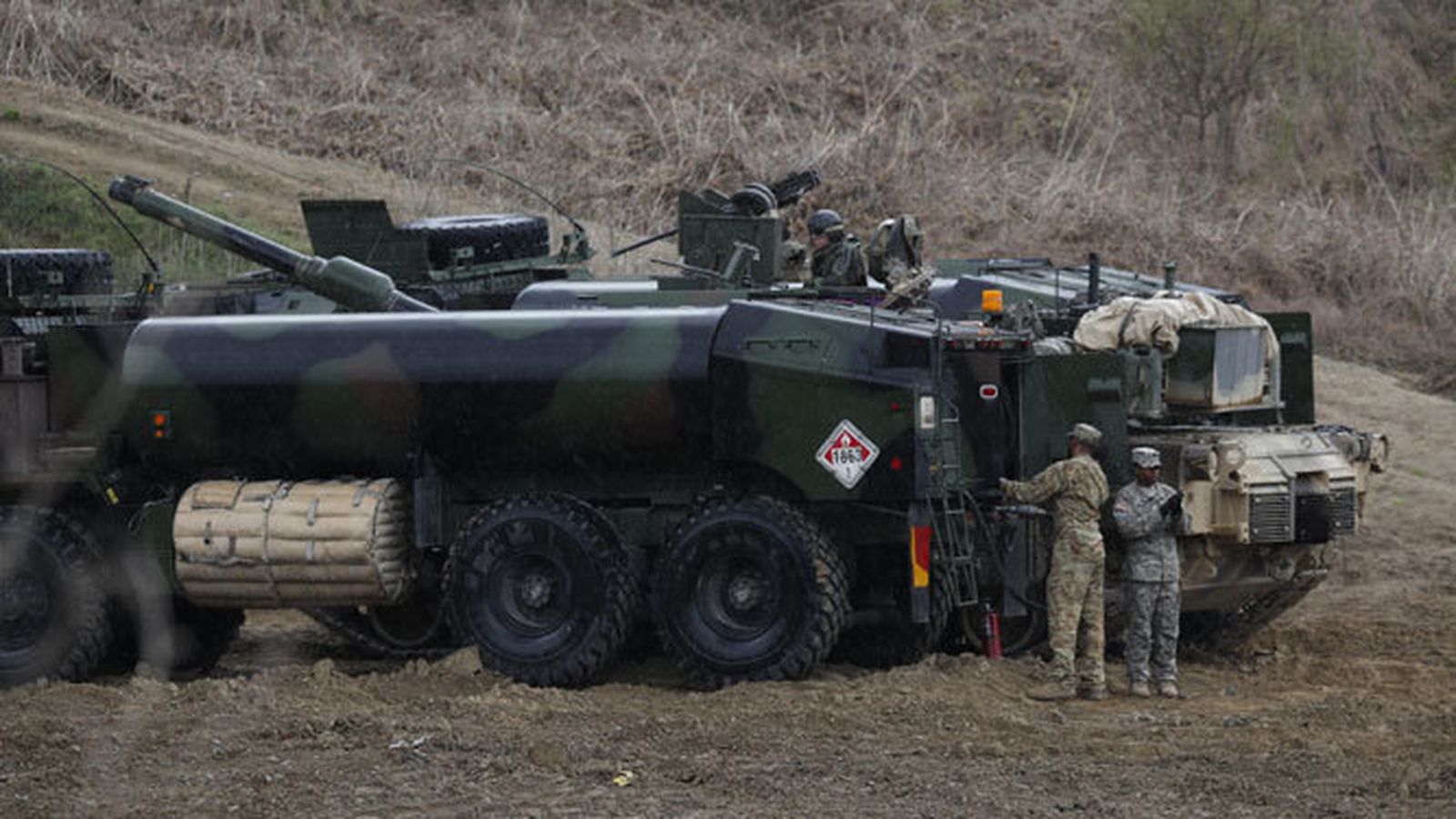 Soldados estadounidenses y surcoreanos, en unas maniobras conjuntas.