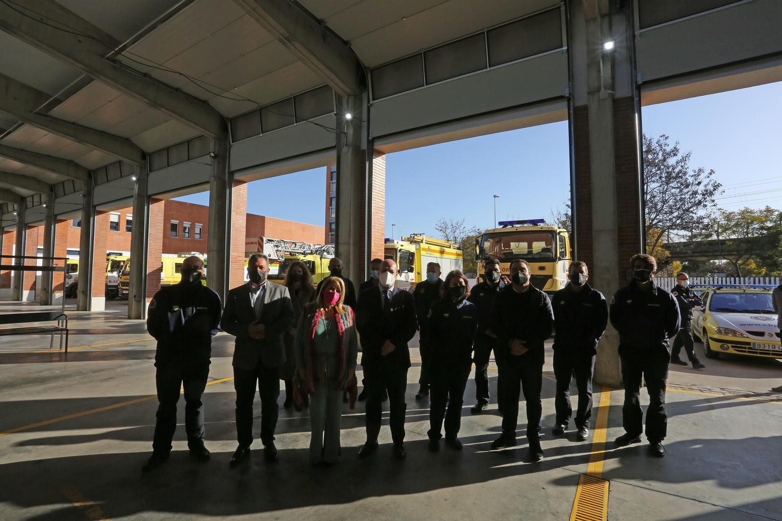 Finalizan las obras de mejora del Parque de Bomberos de Jerez