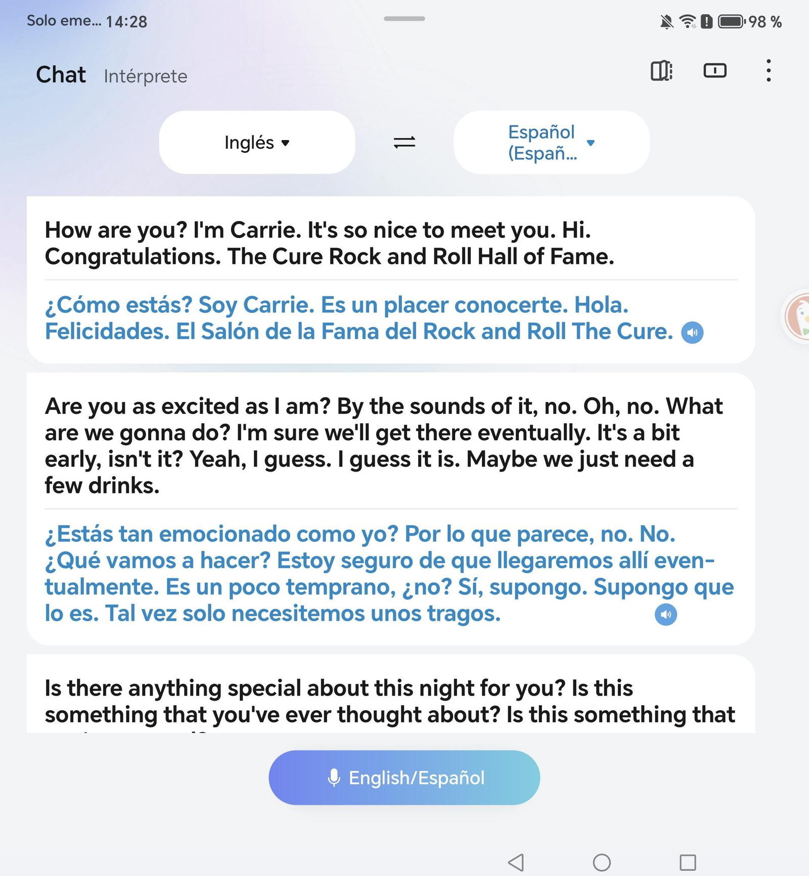 Smartphone plegable Honor Magic V5