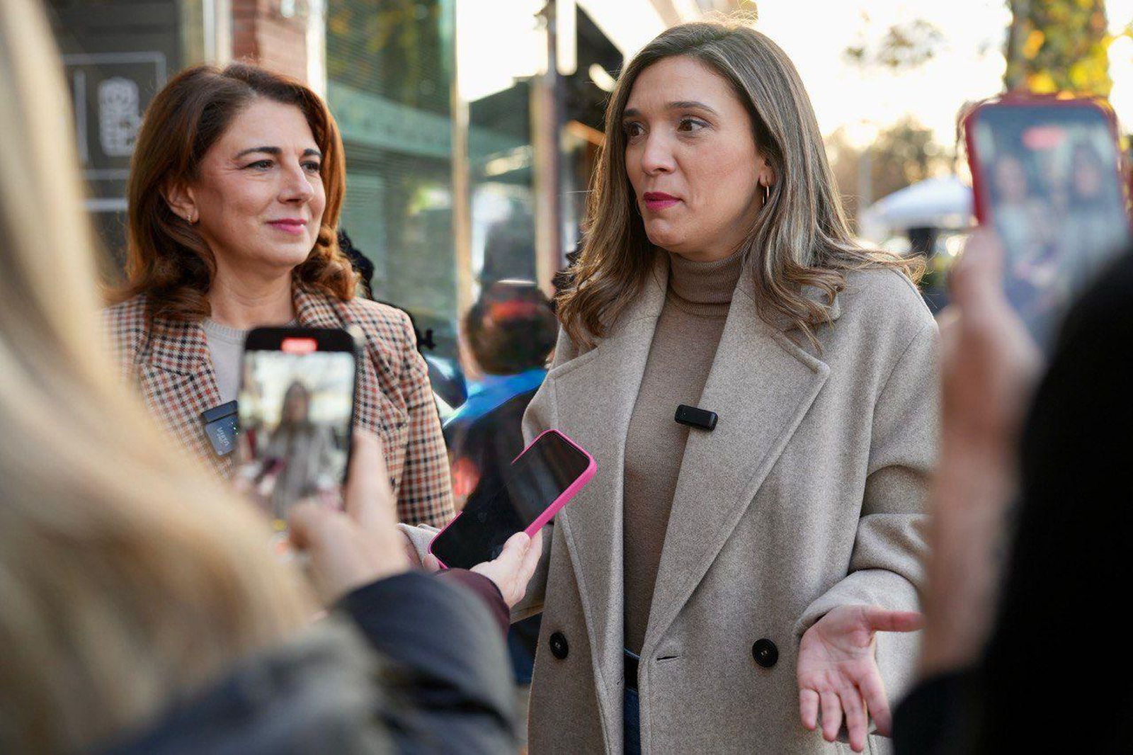 María Maquez, este viernes en Granada.