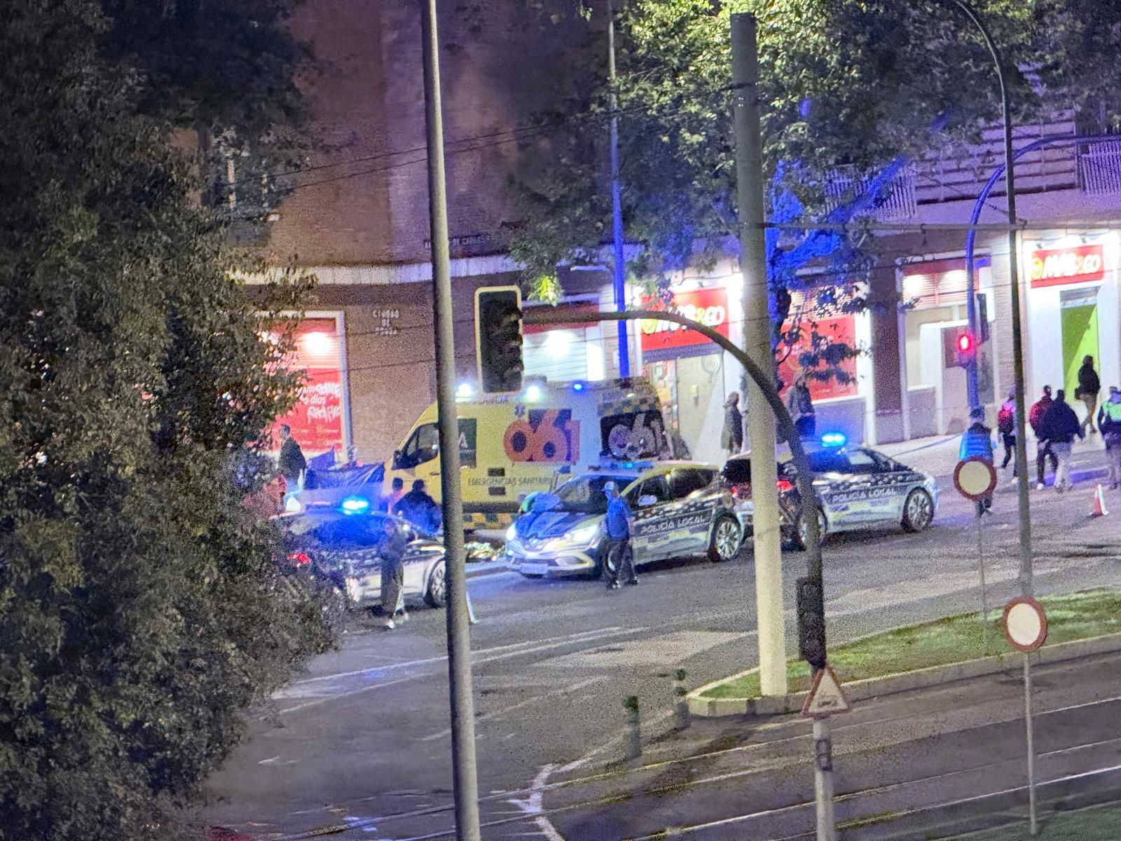 Accidente en Carlos V