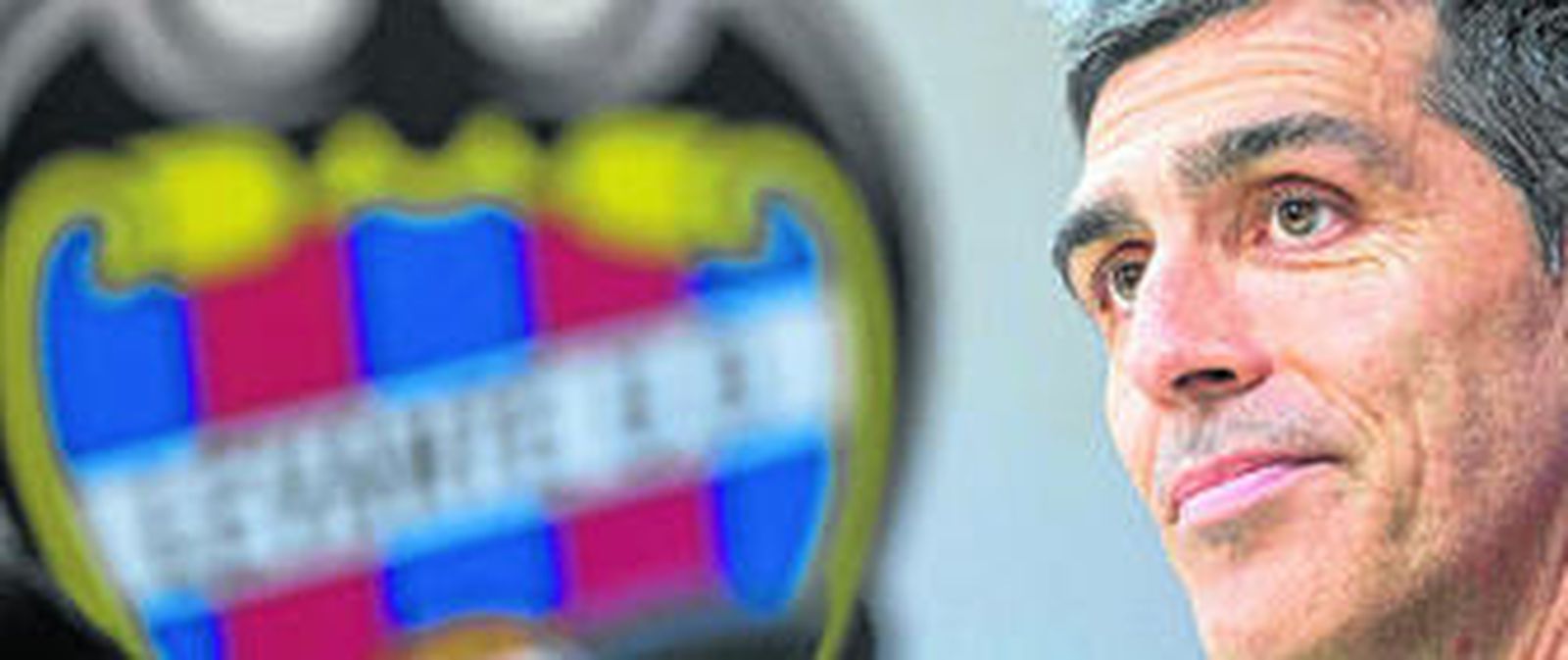 Juan Ramón López Muñiz, durante su presentación oficial como entrenador del Levante.