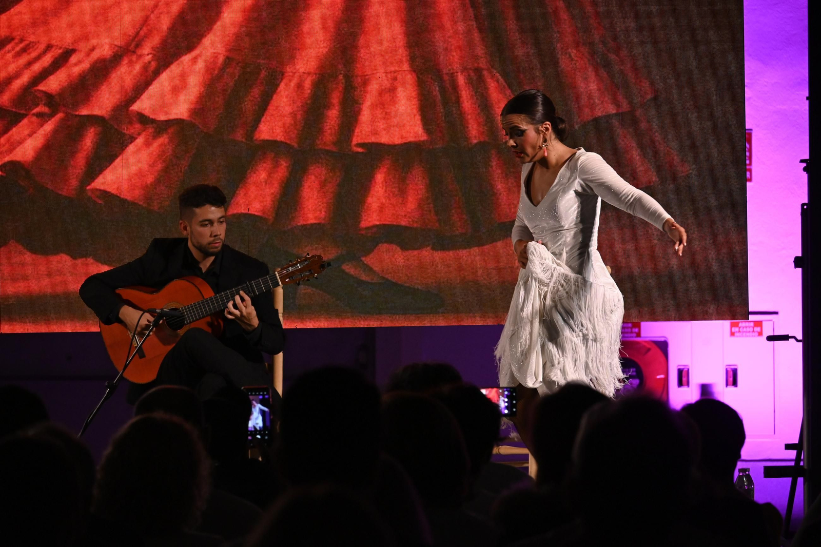 Imágenes del espectáculo de la bailaora María Canea en Huelva