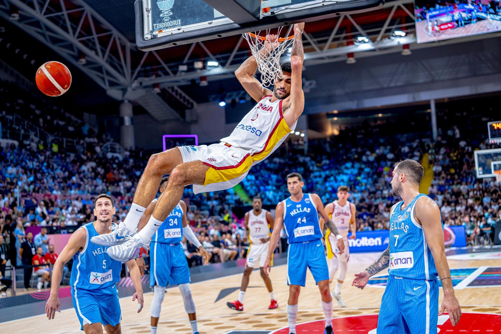 Las fotos del España - Grecia de baloncesto en el adiós de Scariolo