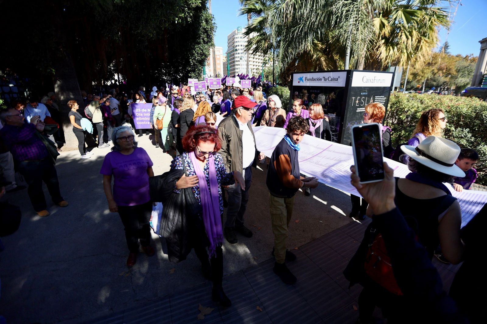 Todas las fotos que deja la manifestación del 25N