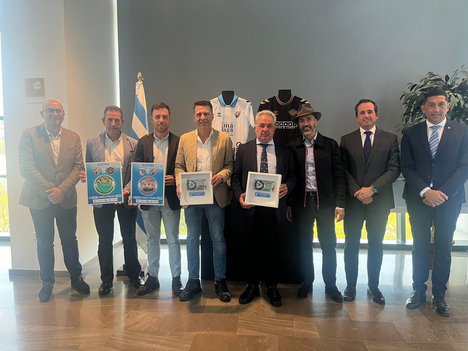 El Málaga CF - Intercity, en fotos