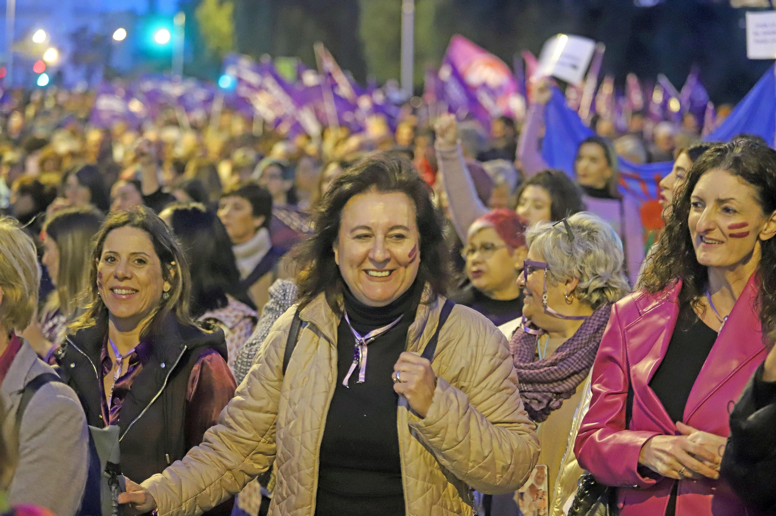 Imágenes de la manifestación del 8 de marzo, Día Internacional de la Mujer