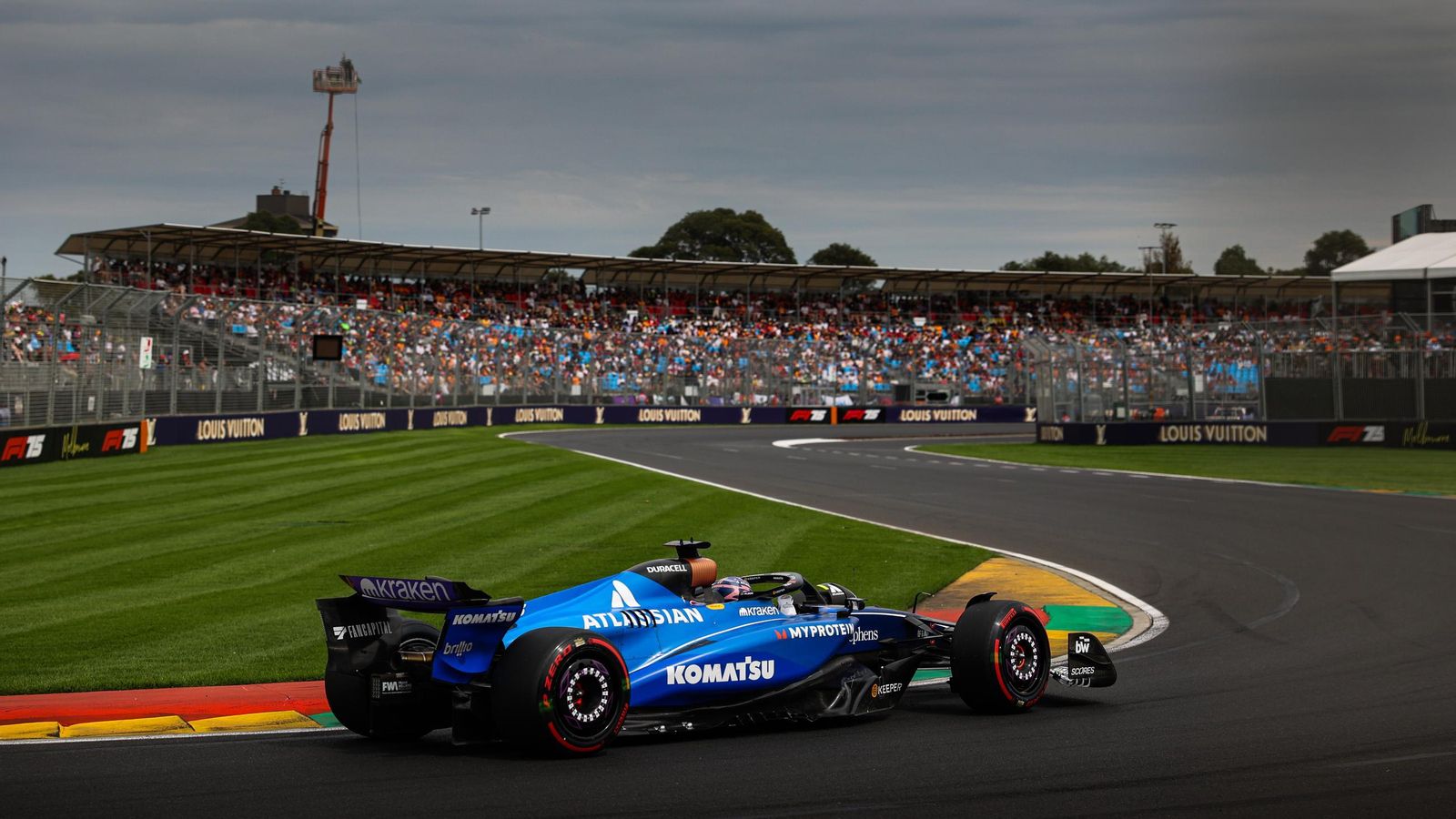 Los fotos del arranque de la Fórmula 1 en Melbourne