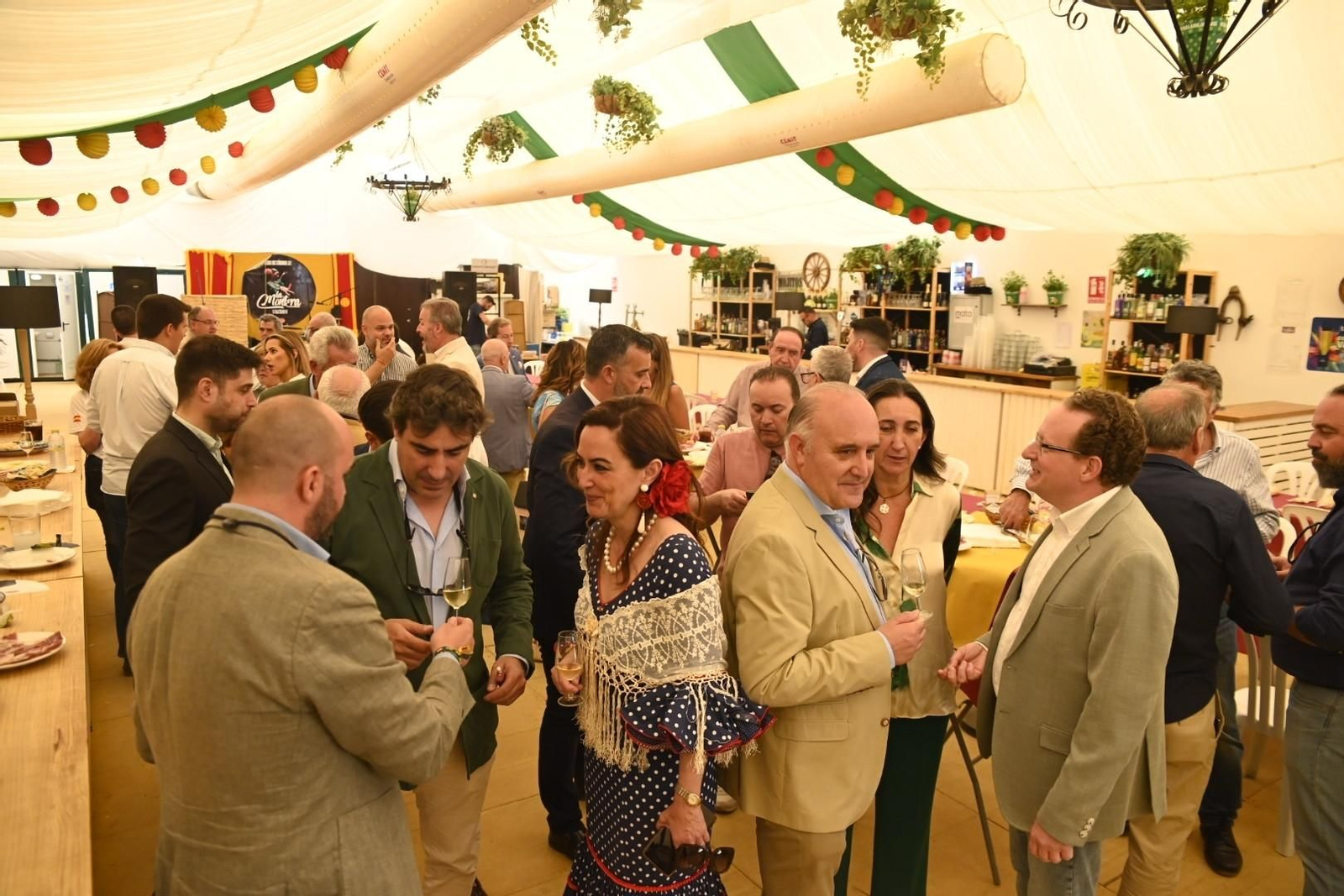 Las recepciones del lunes de la Feria de Córdoba, en imágenes