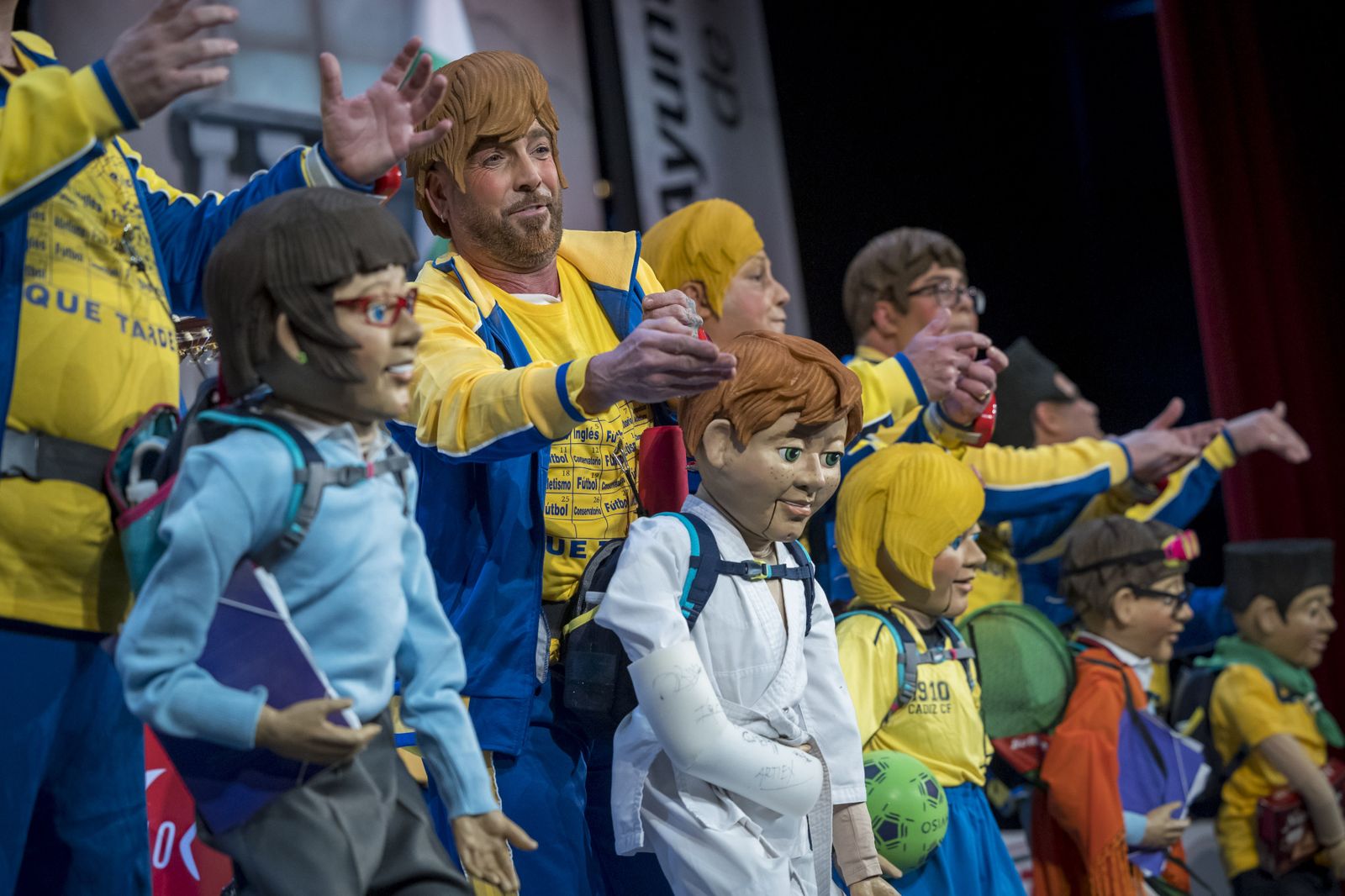 Chirigota 'Díos mío, qué tarde!!!'