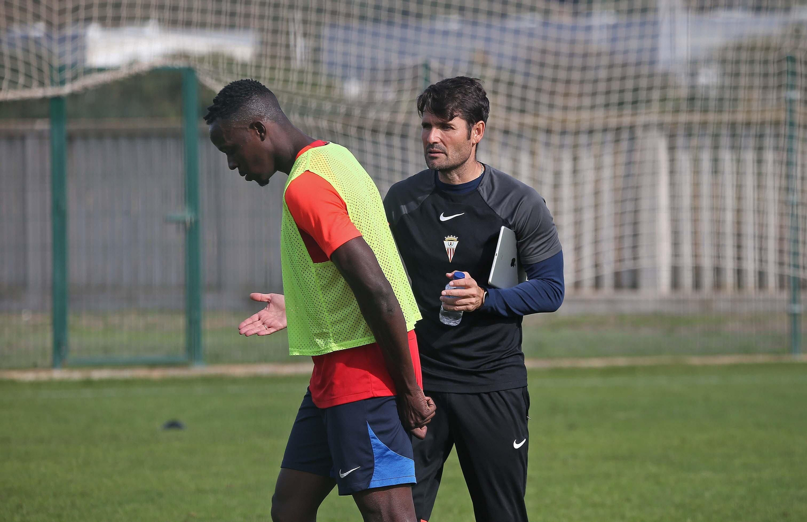 El entrenamiento del Algeciras CF, en imágenes