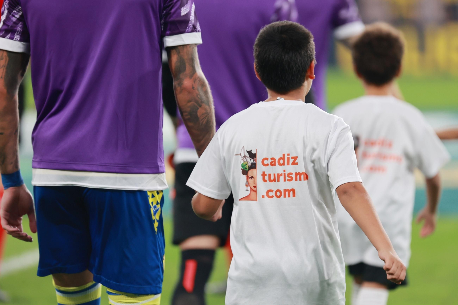 Búscate entre las imágenes del partido de fútbol entre Cádiz CF y Deportivo