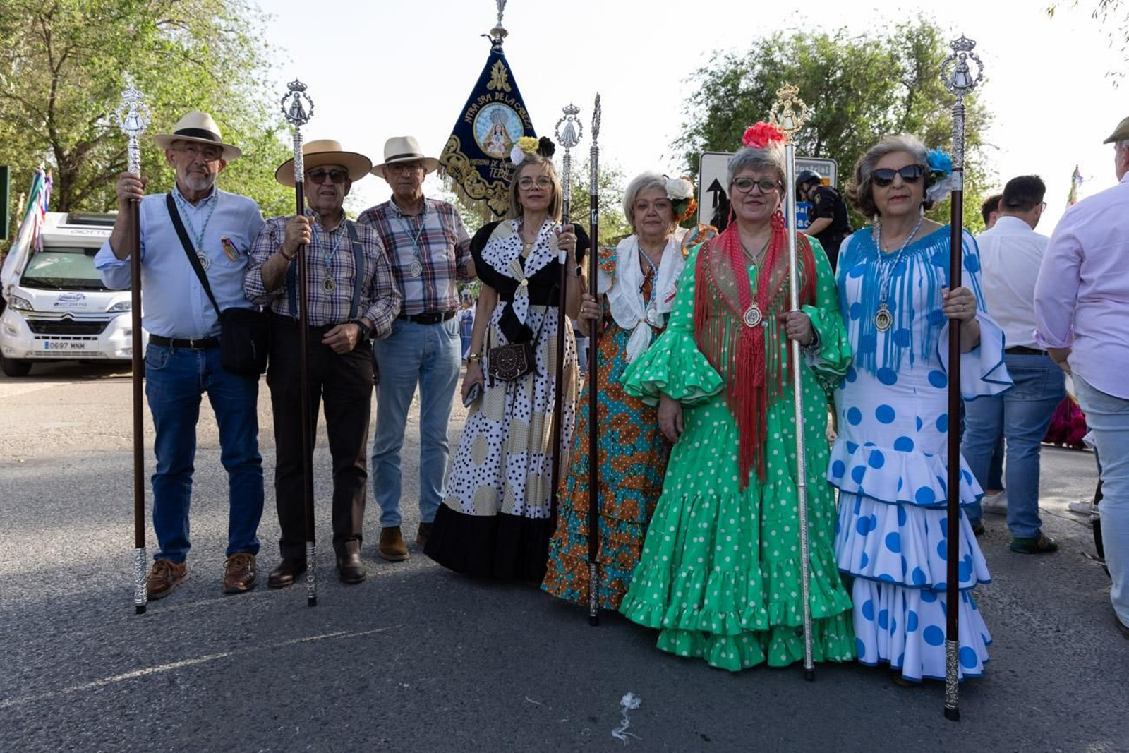 Recepción de Cofradías de la Romería de La Virgen de la Cabeza en Andújar