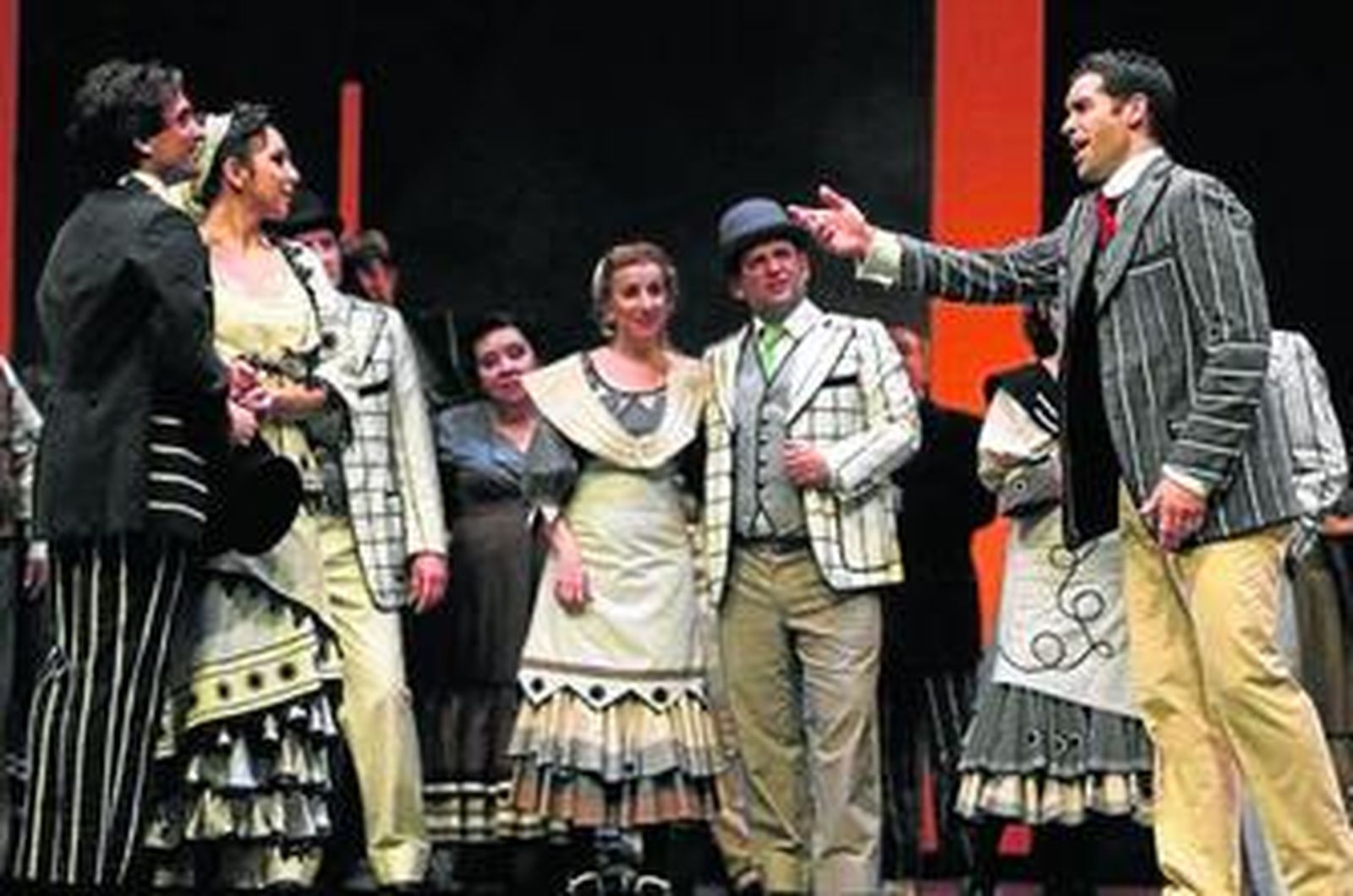 Ismael Jordi en una escena de esta inmortal zarzuela.