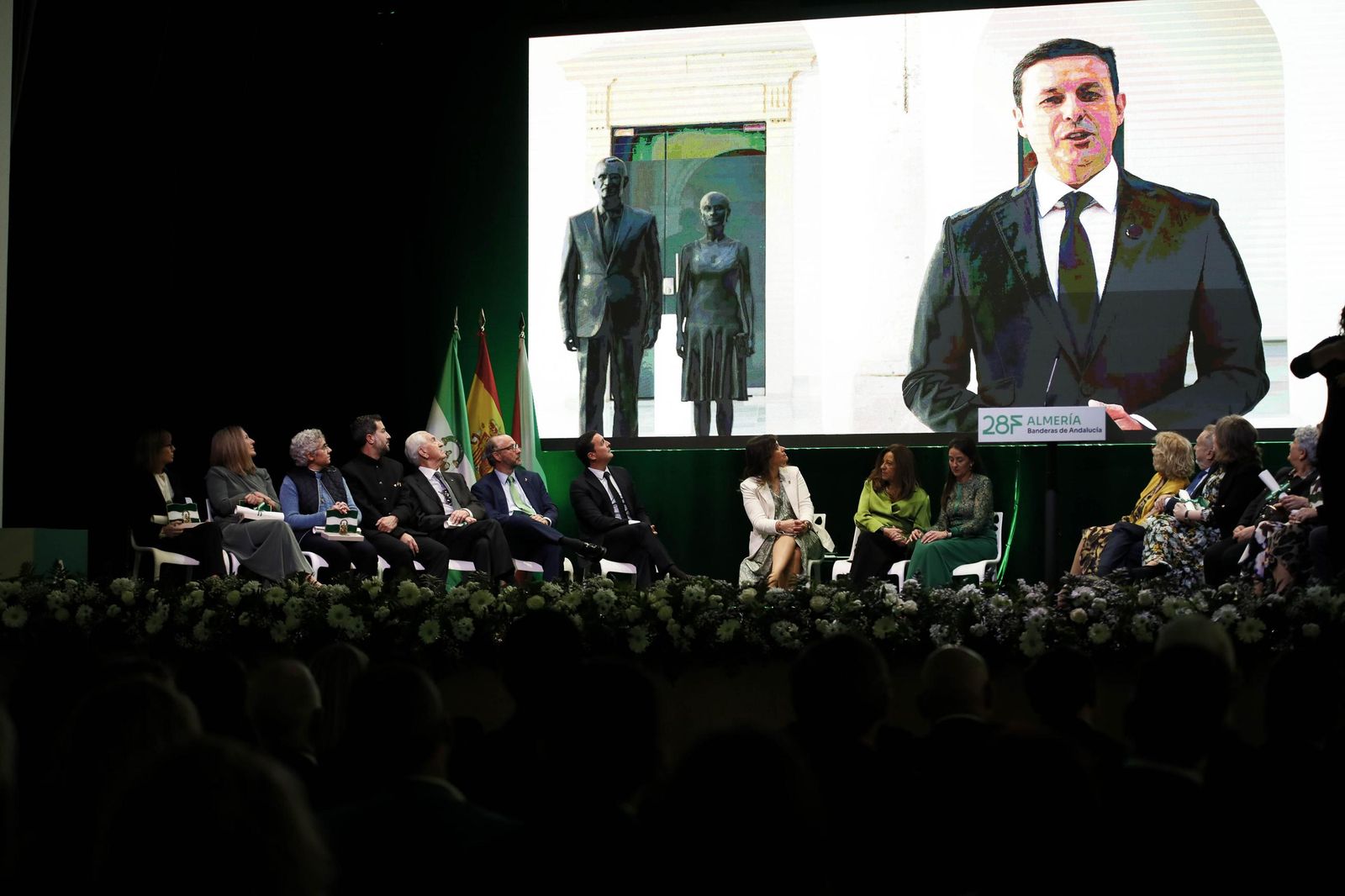 Imágenes de los Galardones "Bandera de Andalucía" en Benahadux