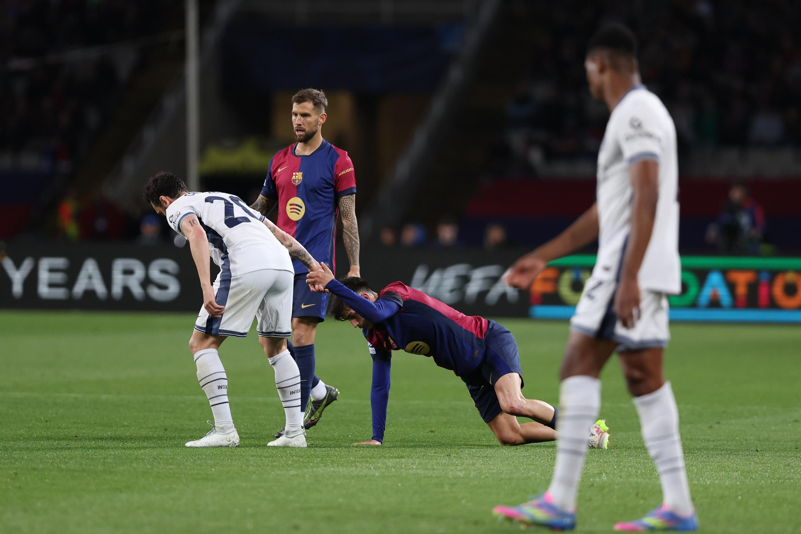Las mejores fotos del Barcelona - Inter