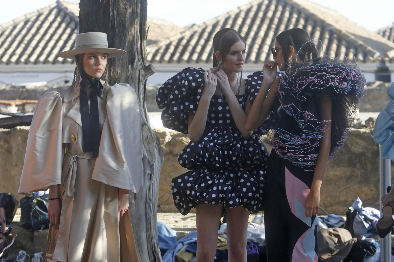 El desfile de Juana Martín en Medina Azahara, en fotografías