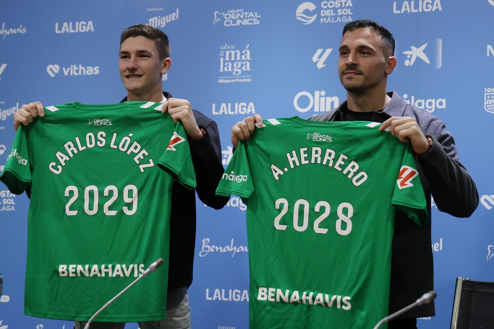 Las fotos de los guardianes Alfonso Herrero y Carlos López