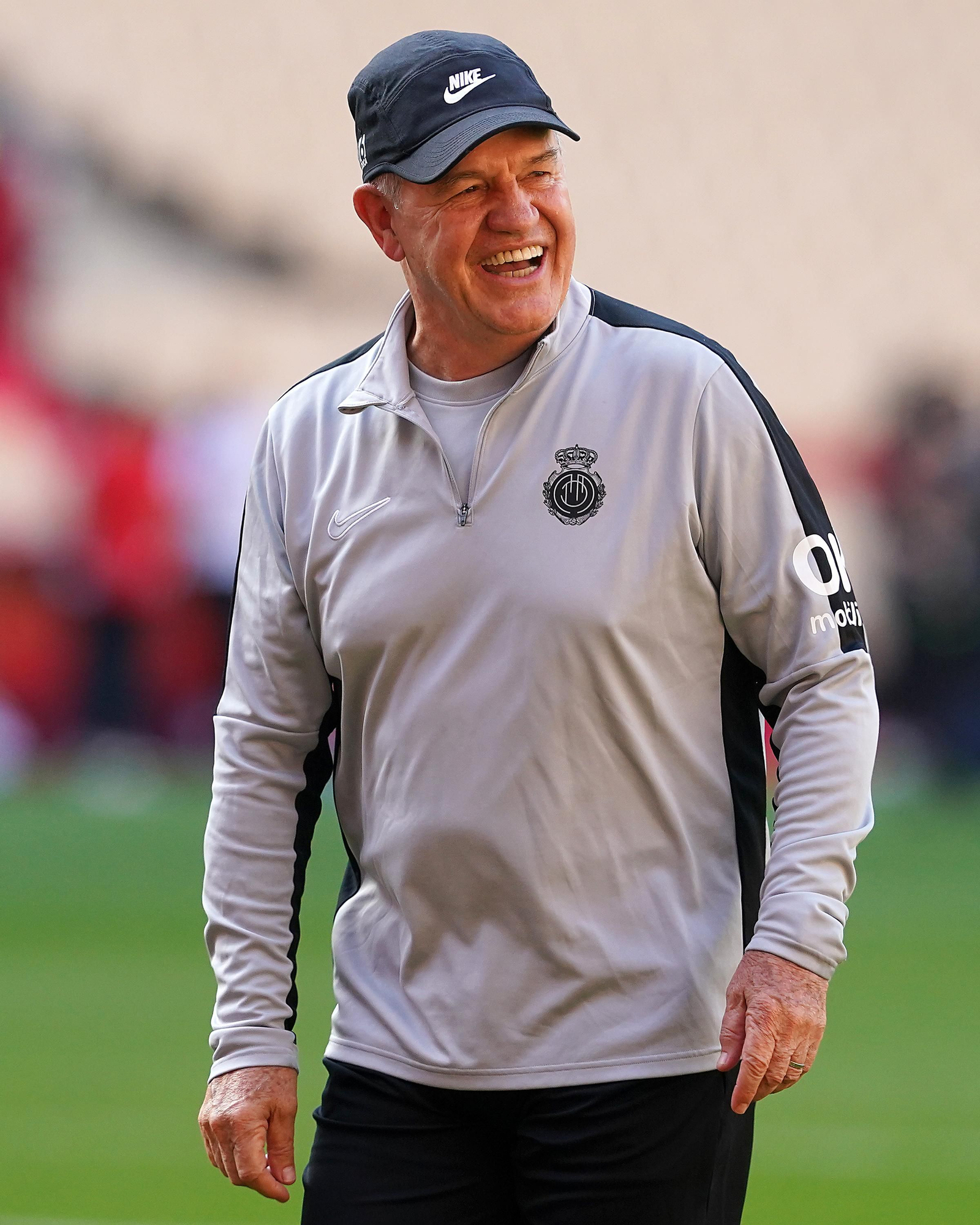 Imágenes del buen ambiente entre el Athletic y el Mallorca