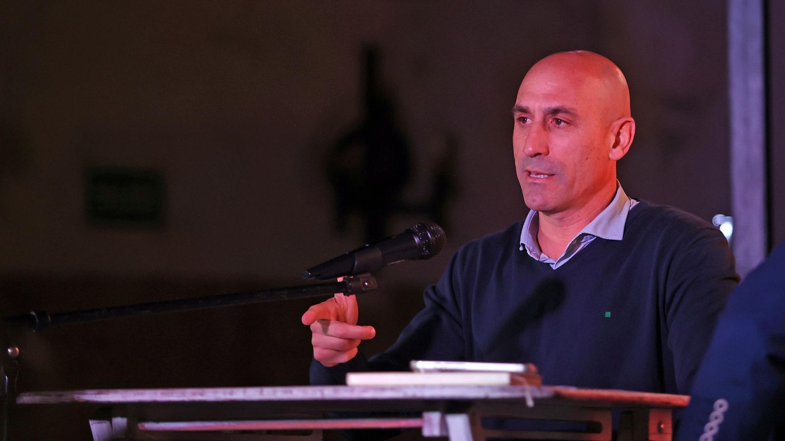 Otro momento de la presentación del libro.