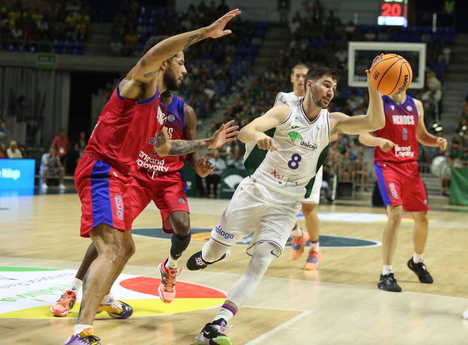 Las fotos del Unicaja-Den Bosch de la BCL
