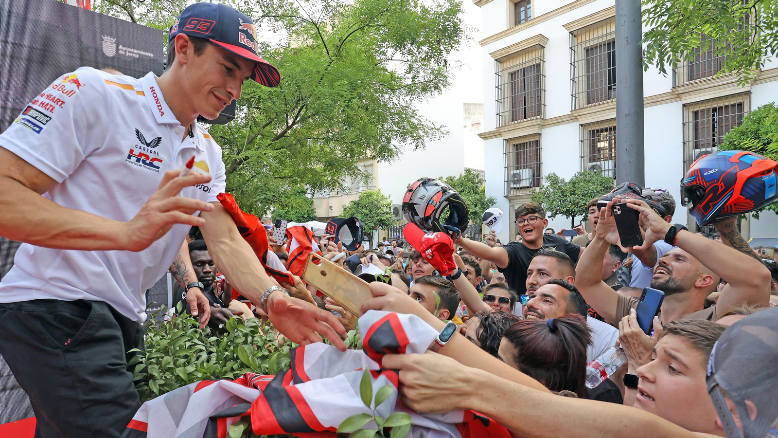 Márquez estrena Garage 93 en Jerez Márquez estrena Garage 93 en Jerez