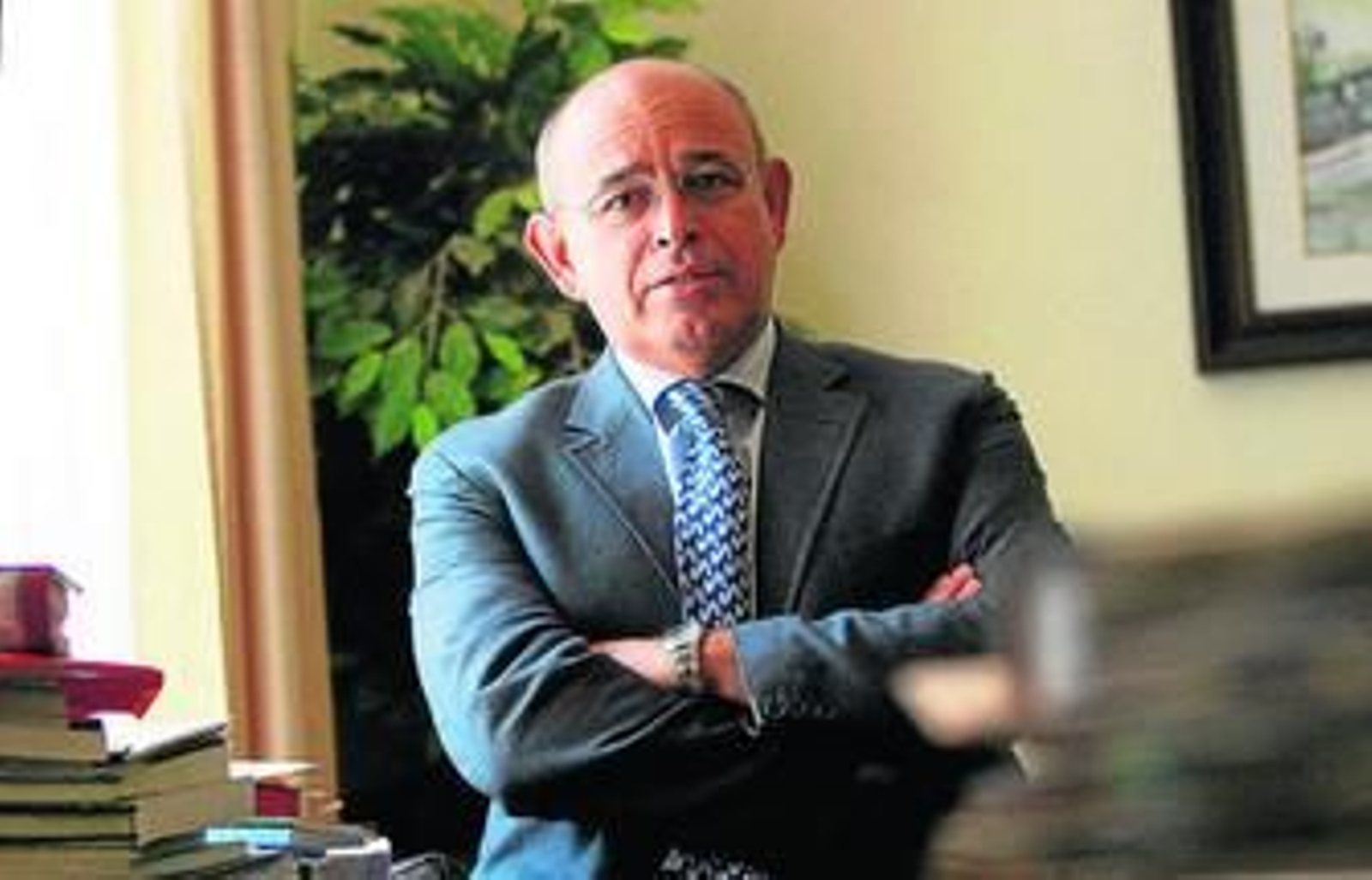 Rodríguez Leal, cuando aún era director general de la Cuenca Mediterránea Andaluza.