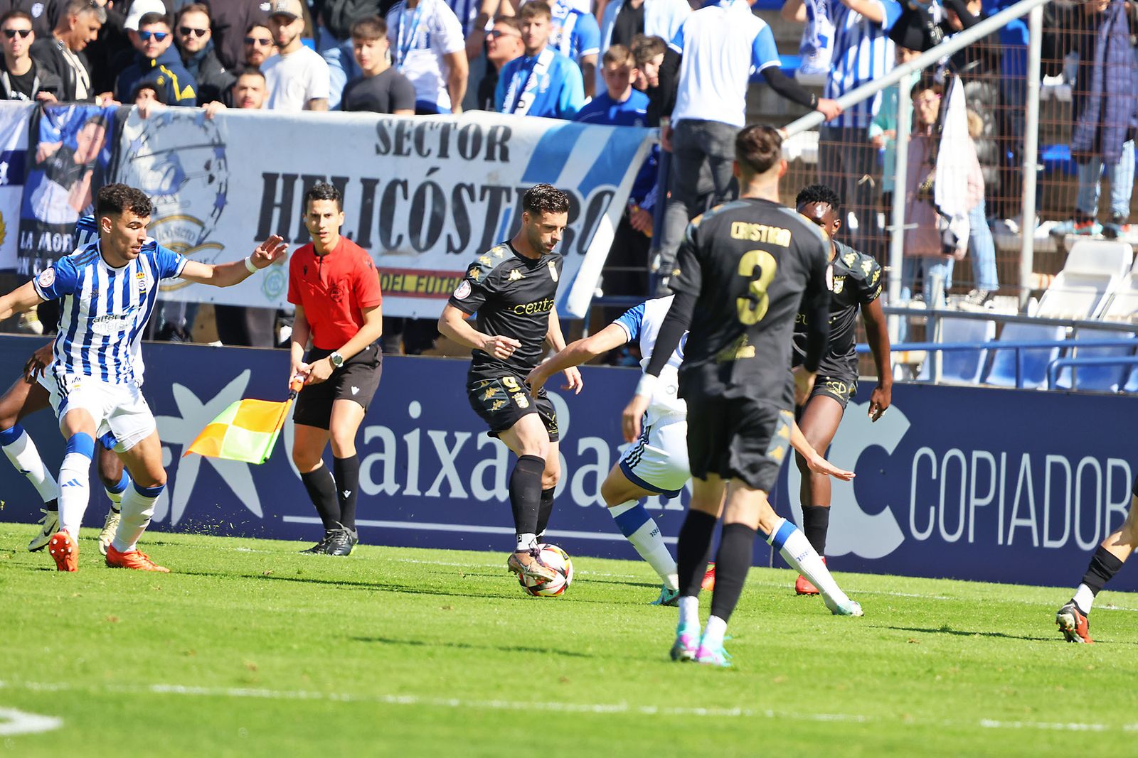 Imágenes del encuentro entre el Recreativo de Huelva y la AD Ceuta FC