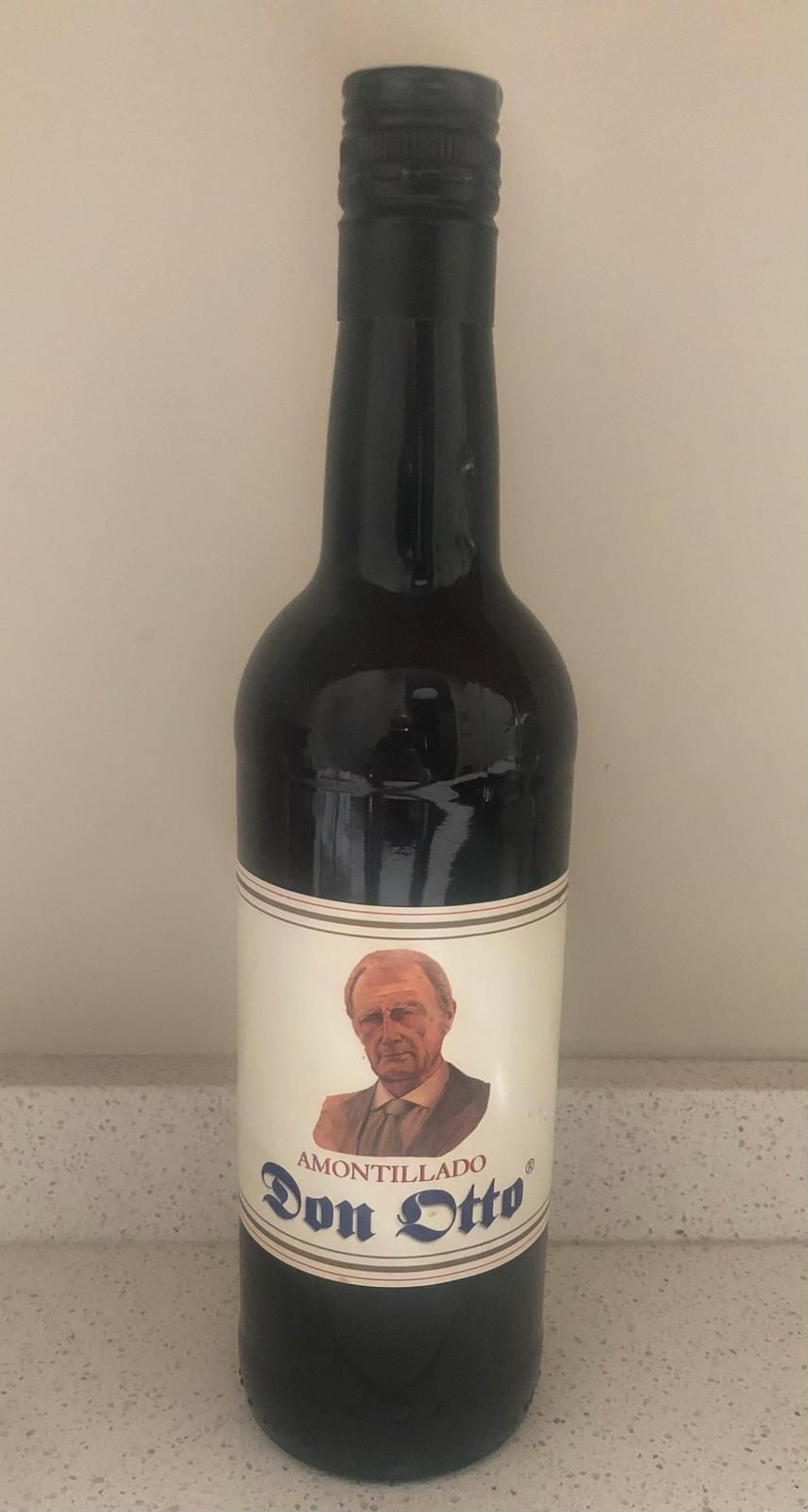 Vino amontillado de nombre Don Otto