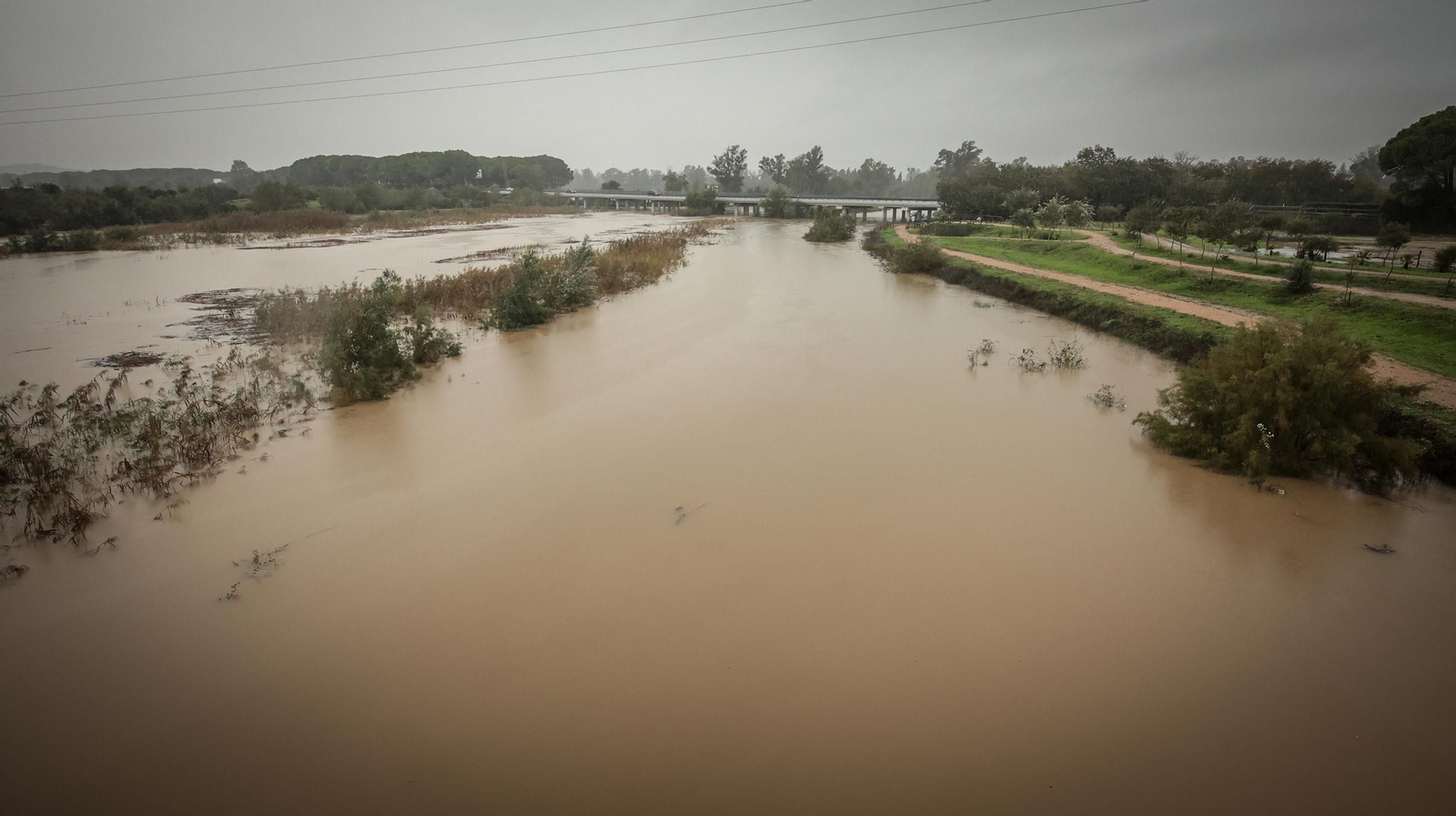 Imágenes de la zona rural afectadas por la Dana, inundaciones y desalojos