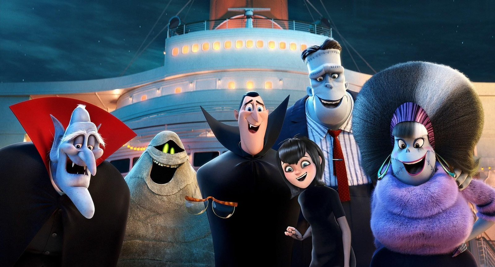 Los personajes de 'Hotel Transilvania' emprenden un viaje por alta mar.