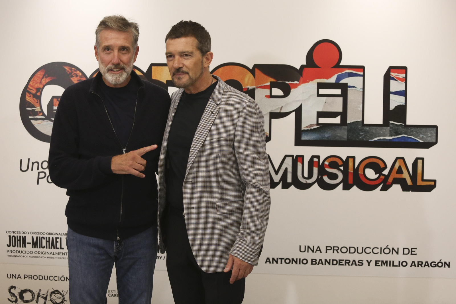 Las fotos del estreno en Málaga de 'Godspell', el musical de Antonio Banderas y Emilio Aragón