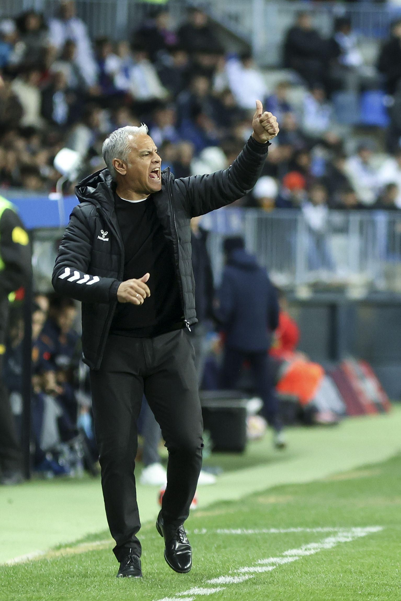 El paso de Sergio Pellicer por el Málaga CF, en fotos