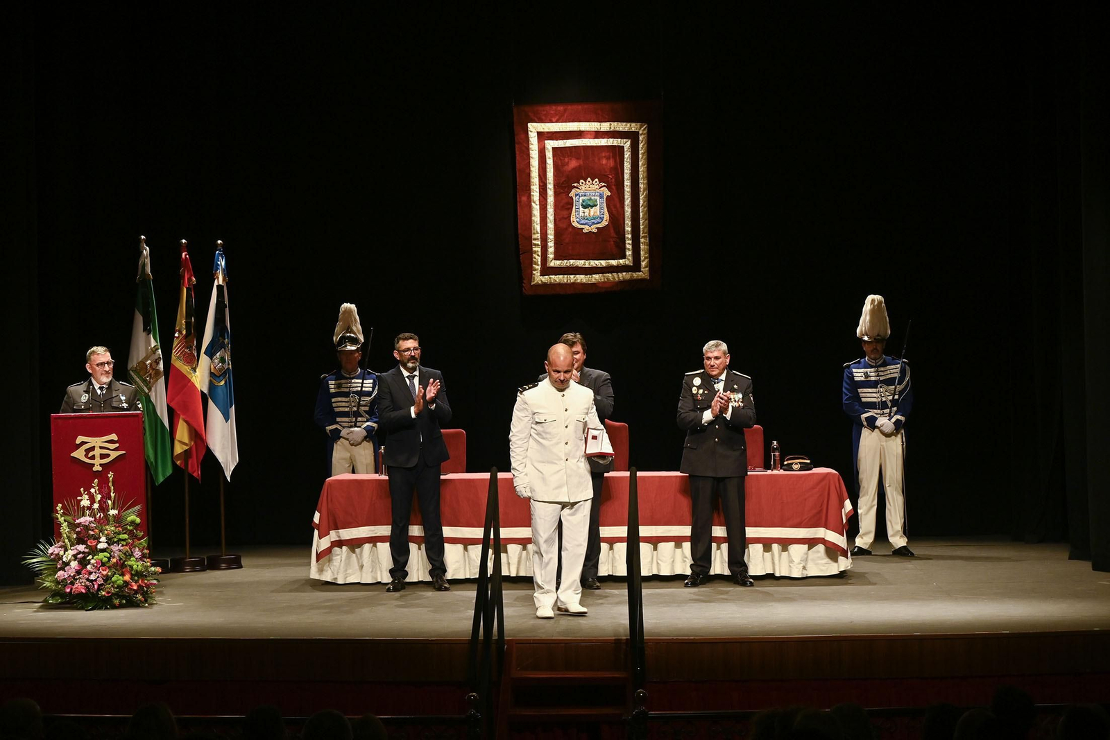 Imágenes del acto del Día de la Policía Local de Huelva