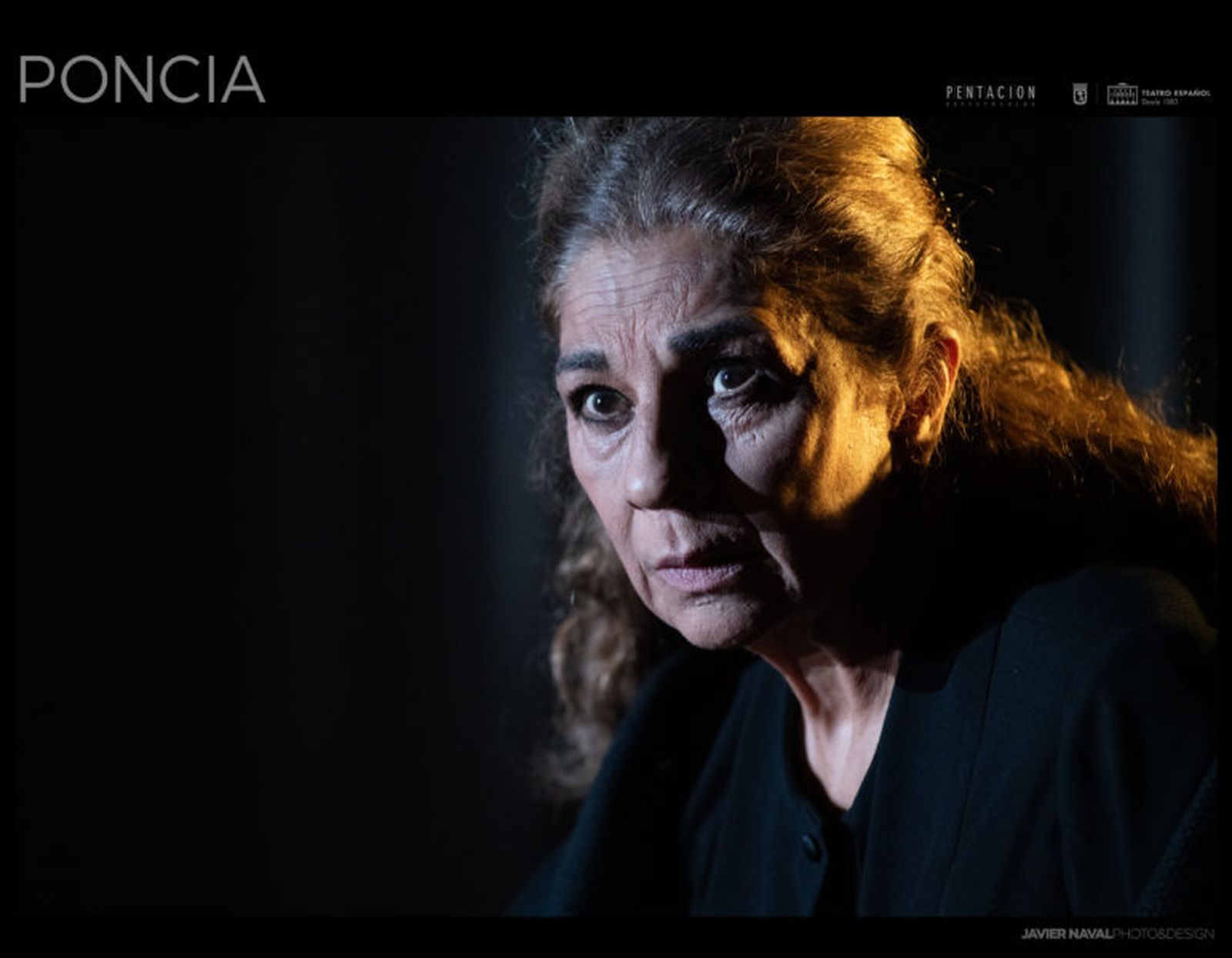 Lolita Flores en una representación de 'Poncia'.
